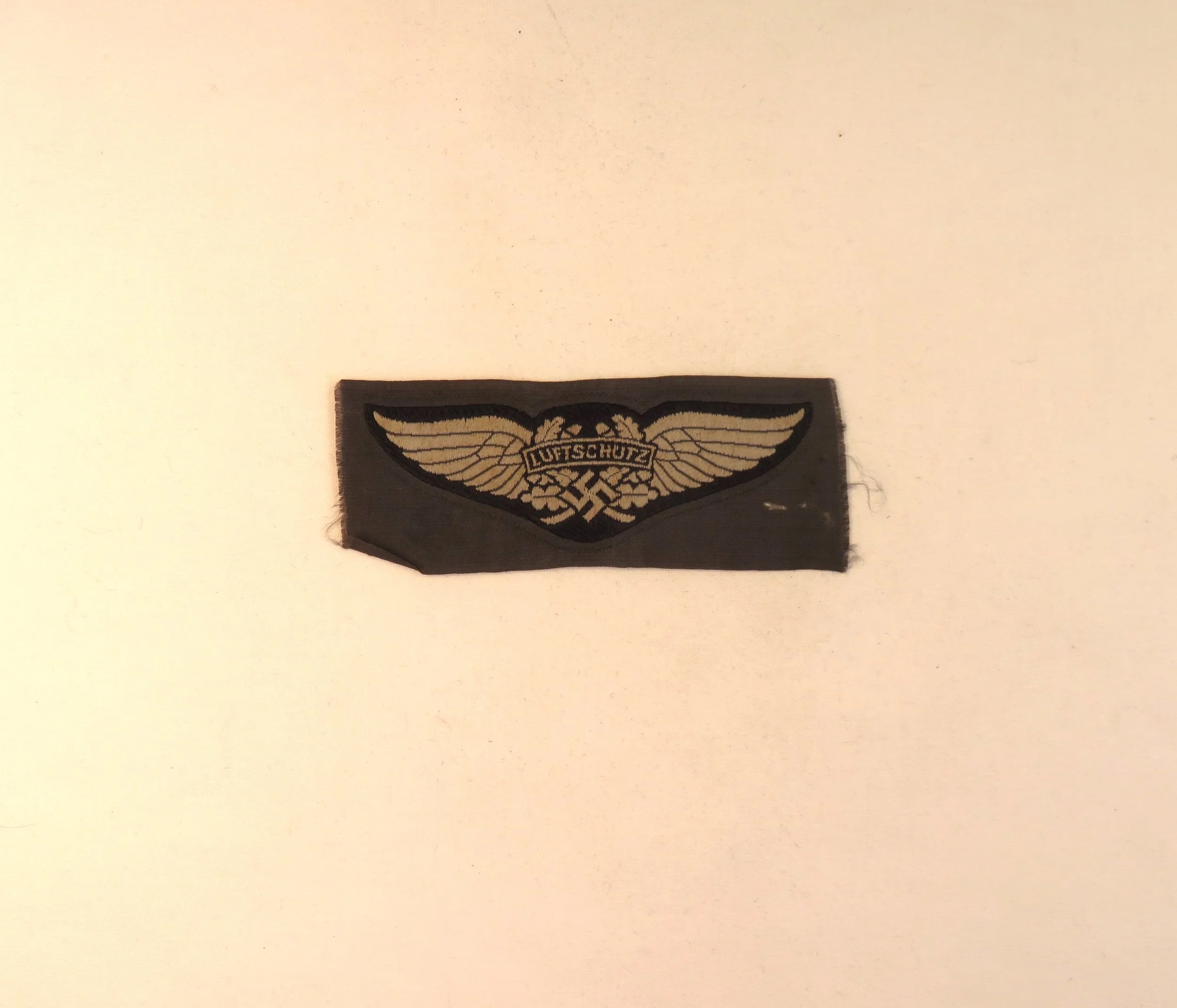 Germany.  RLB/SHD/LSW Luftschutz Cap Insignia