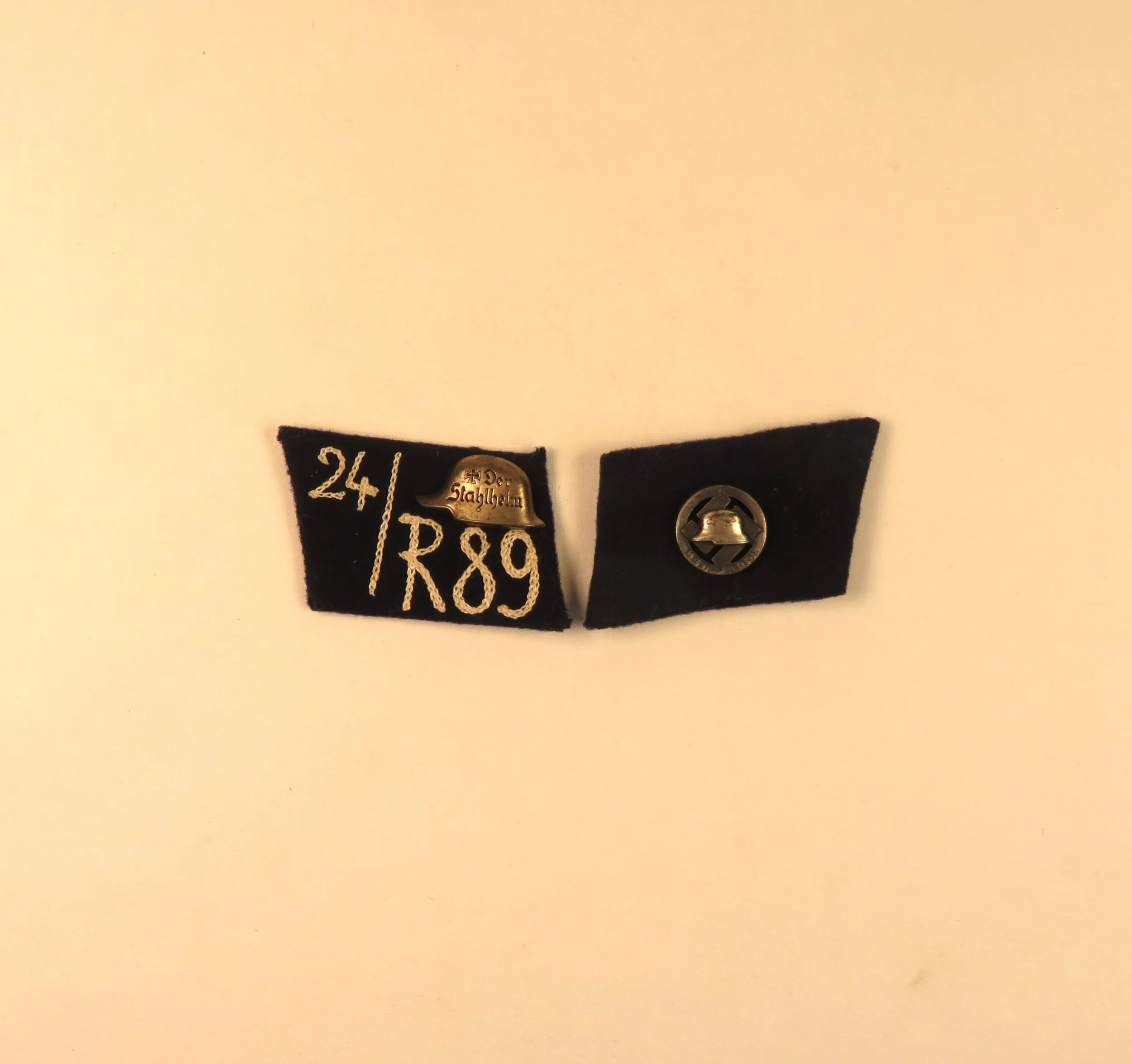 Germany.  Der Stahlhelm Veterans Collar Tabs