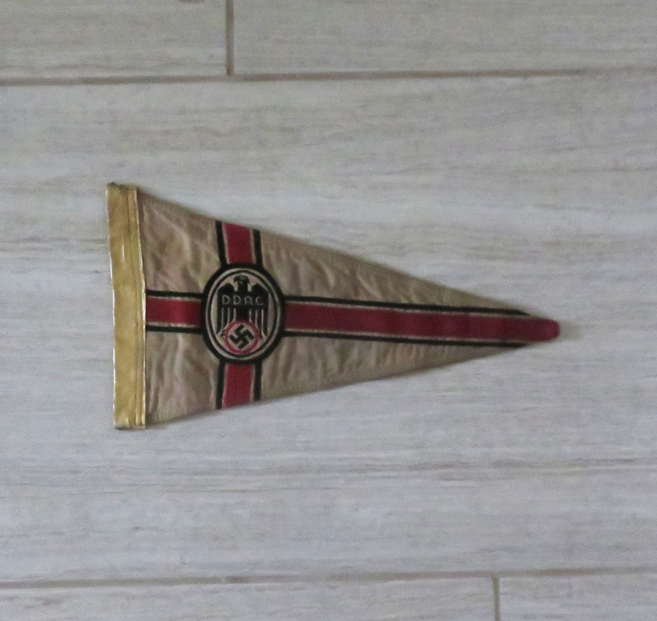 Germany. D,D,A.C. Vehicle Pennant — WW2 Collectors World