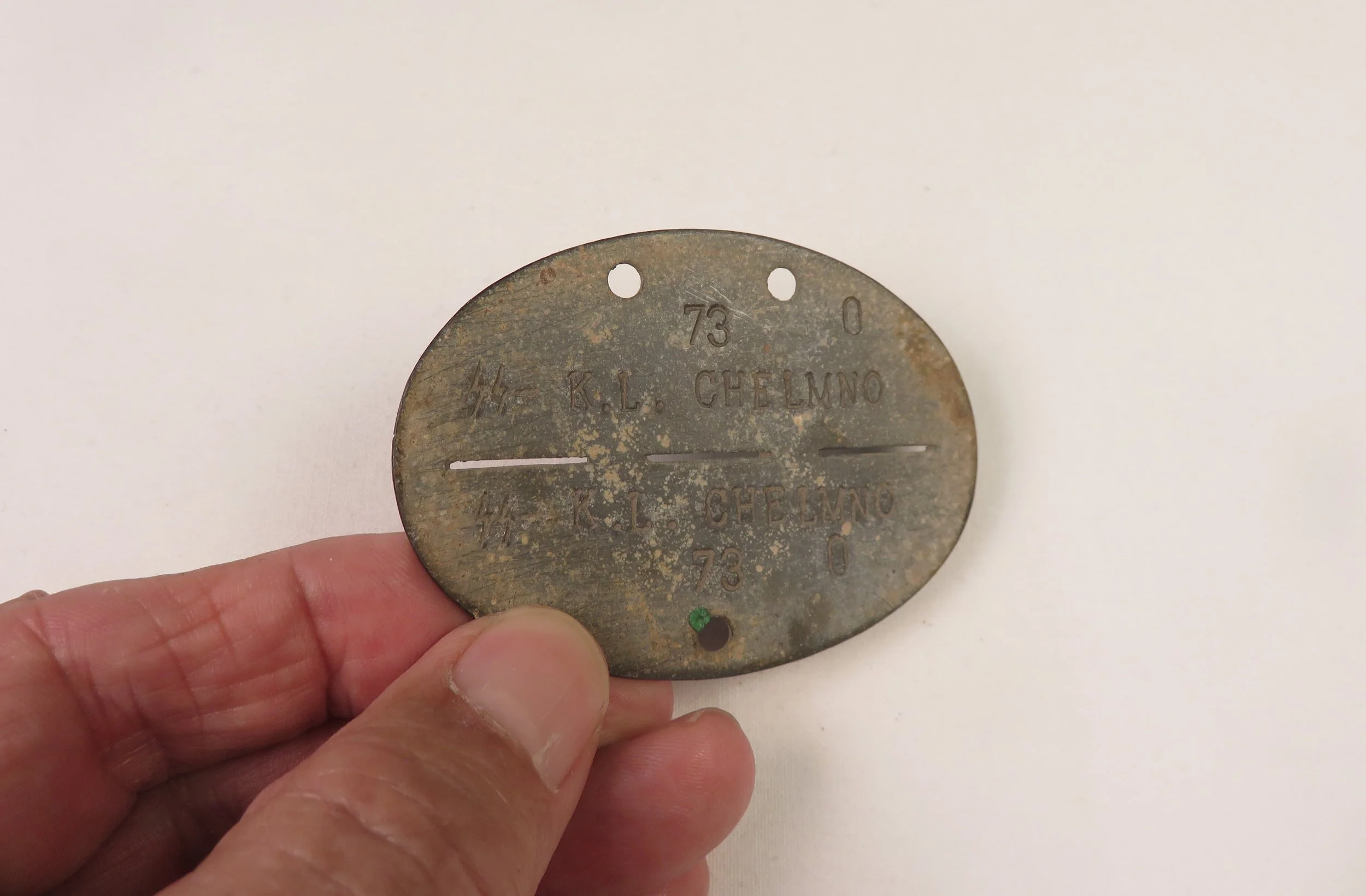 Germany.  SS Concentration Camp "Chelmno" Dog Tag