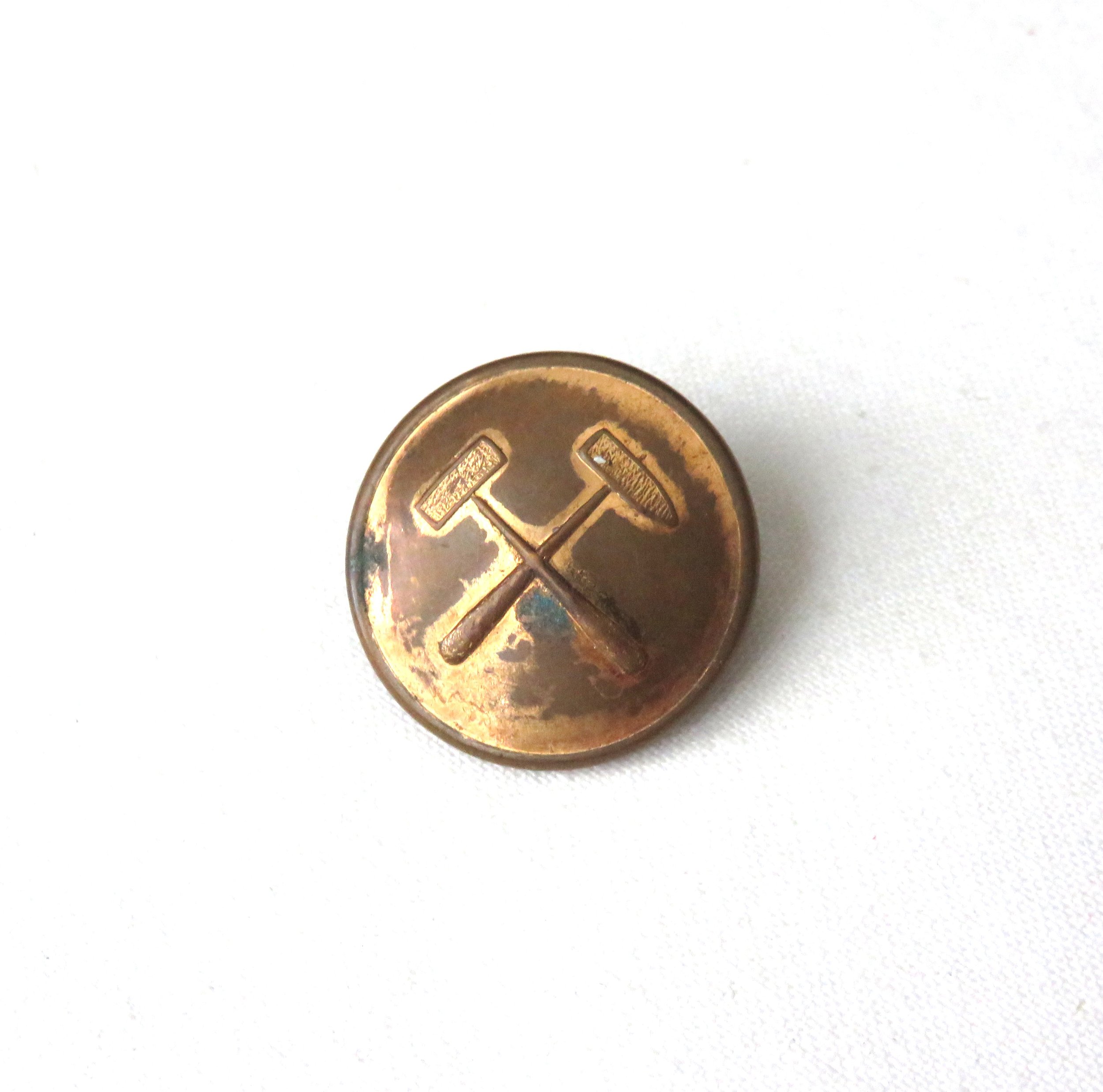 Germany.  Miner Button (22mm)