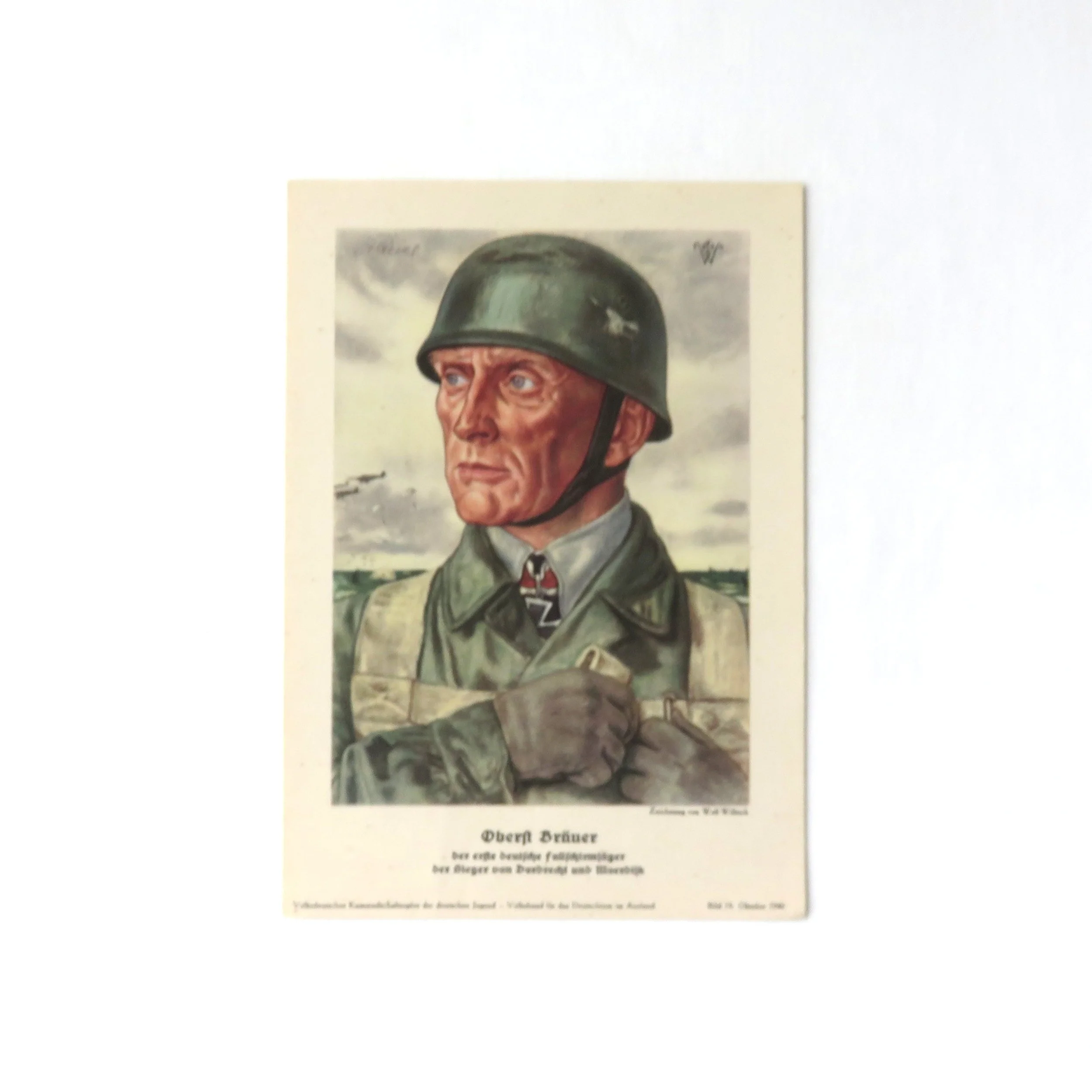 Germany.  General Bruno Brauer Broadside Prints