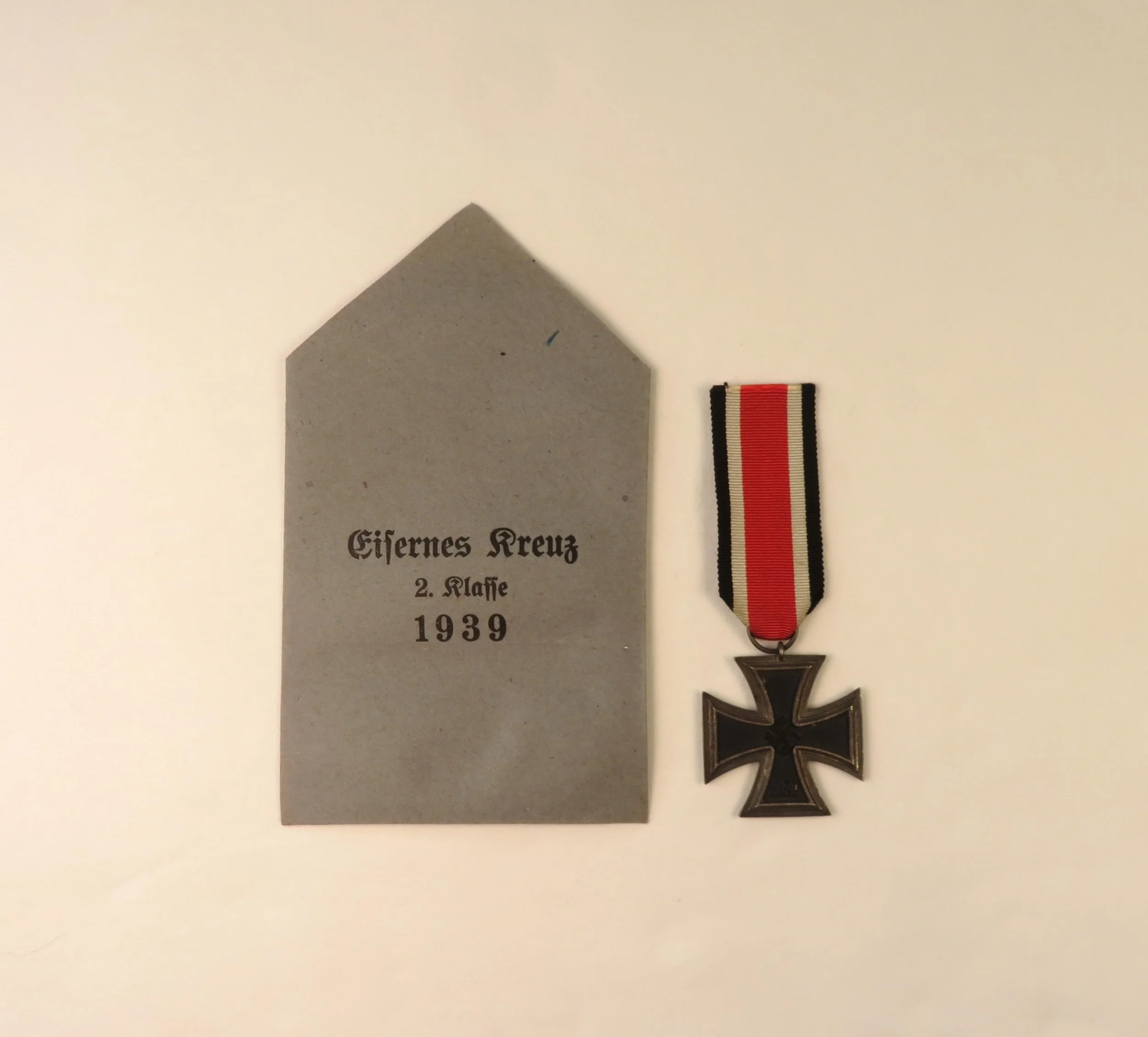 Germany.  1939 Iron Cross, 2nd Class w/Envelop