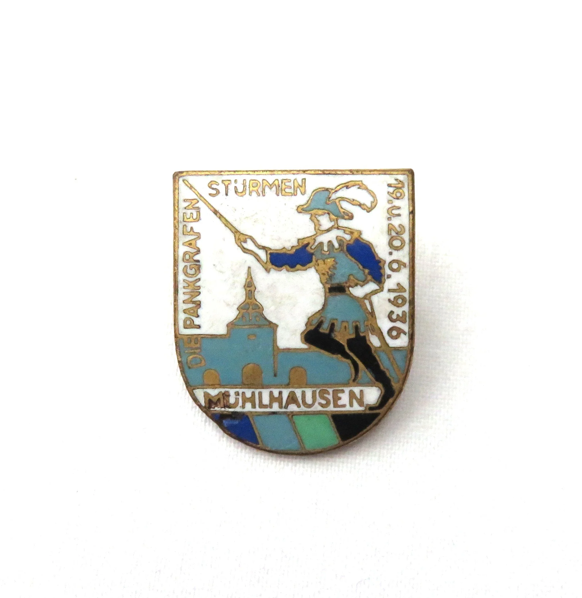 Germany.  Old Pankgrafen Association Meeting, 19-20 Jun 1936 Badge