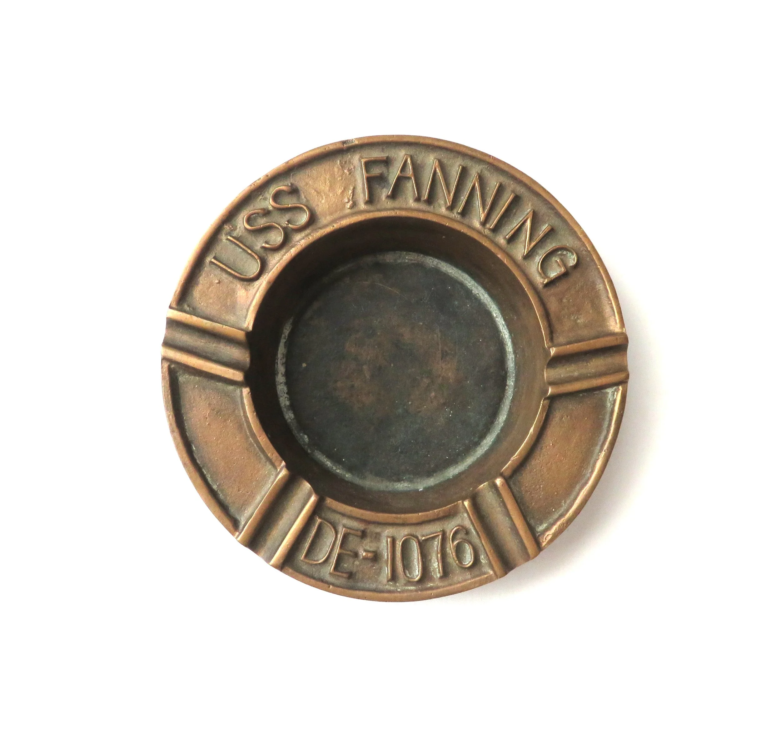U.S.  USS Fanning Ashtray
