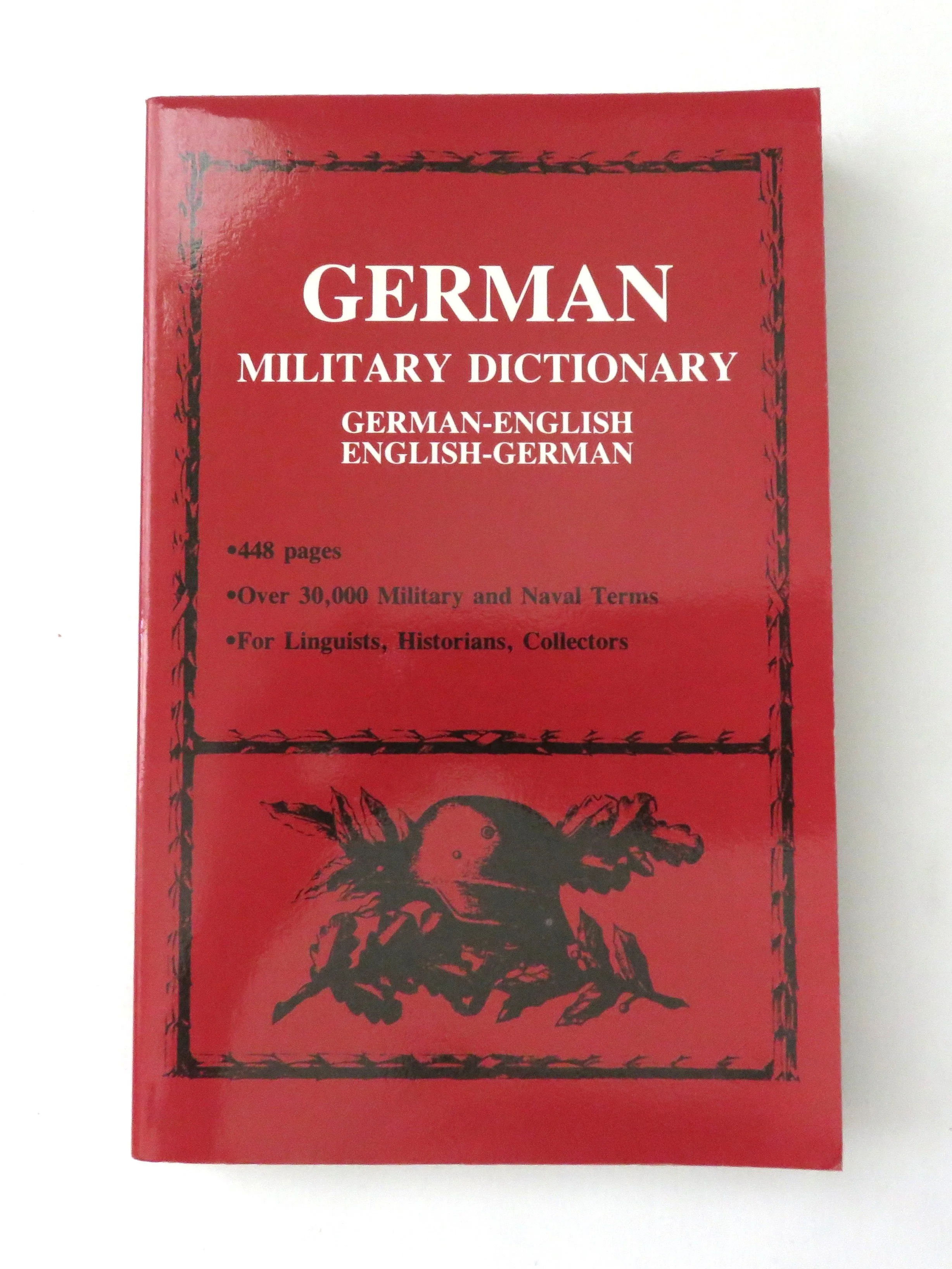 German Military Dictionary, German to English & English to German