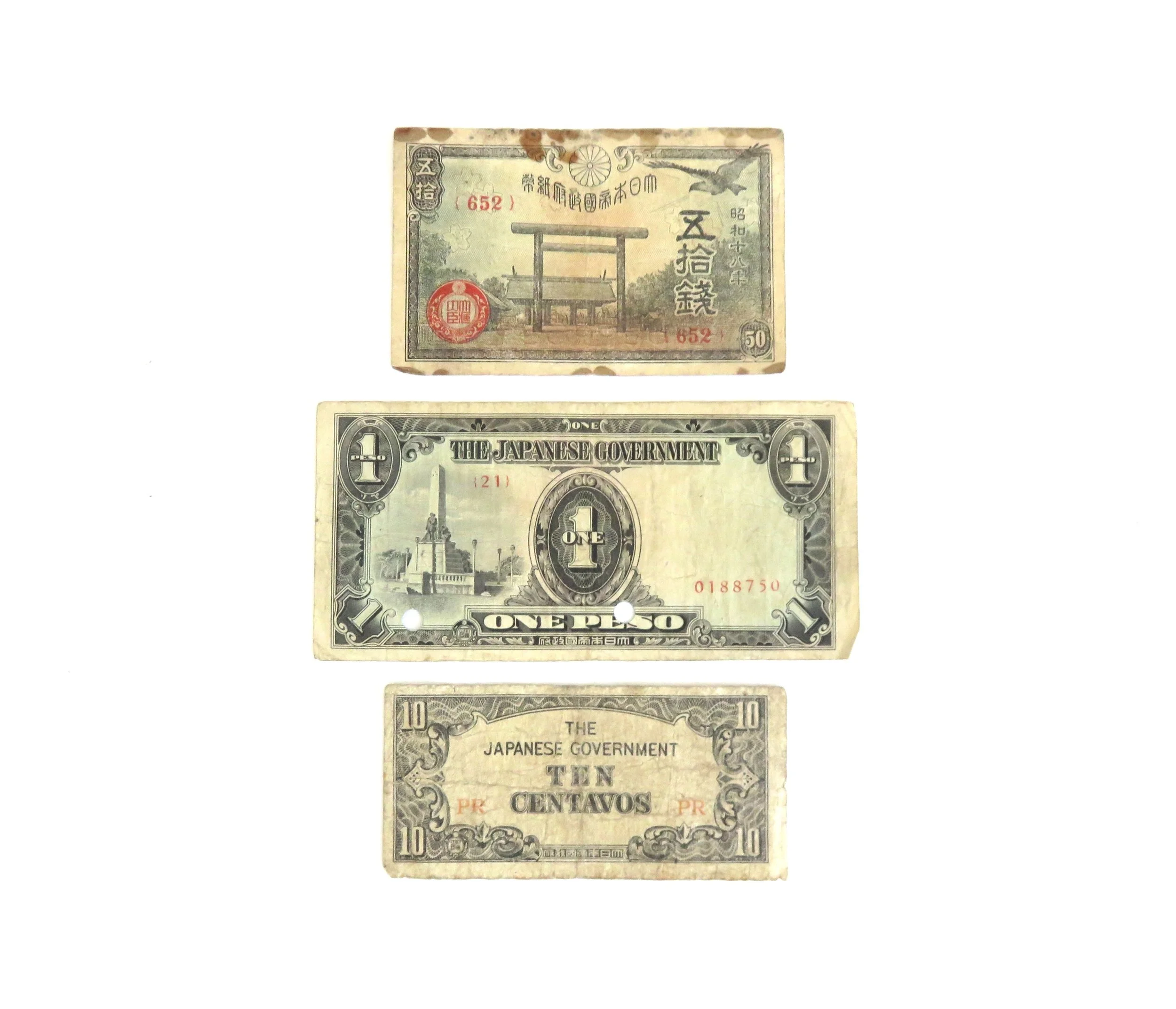 Japan.  Japanese &  Invasion Money