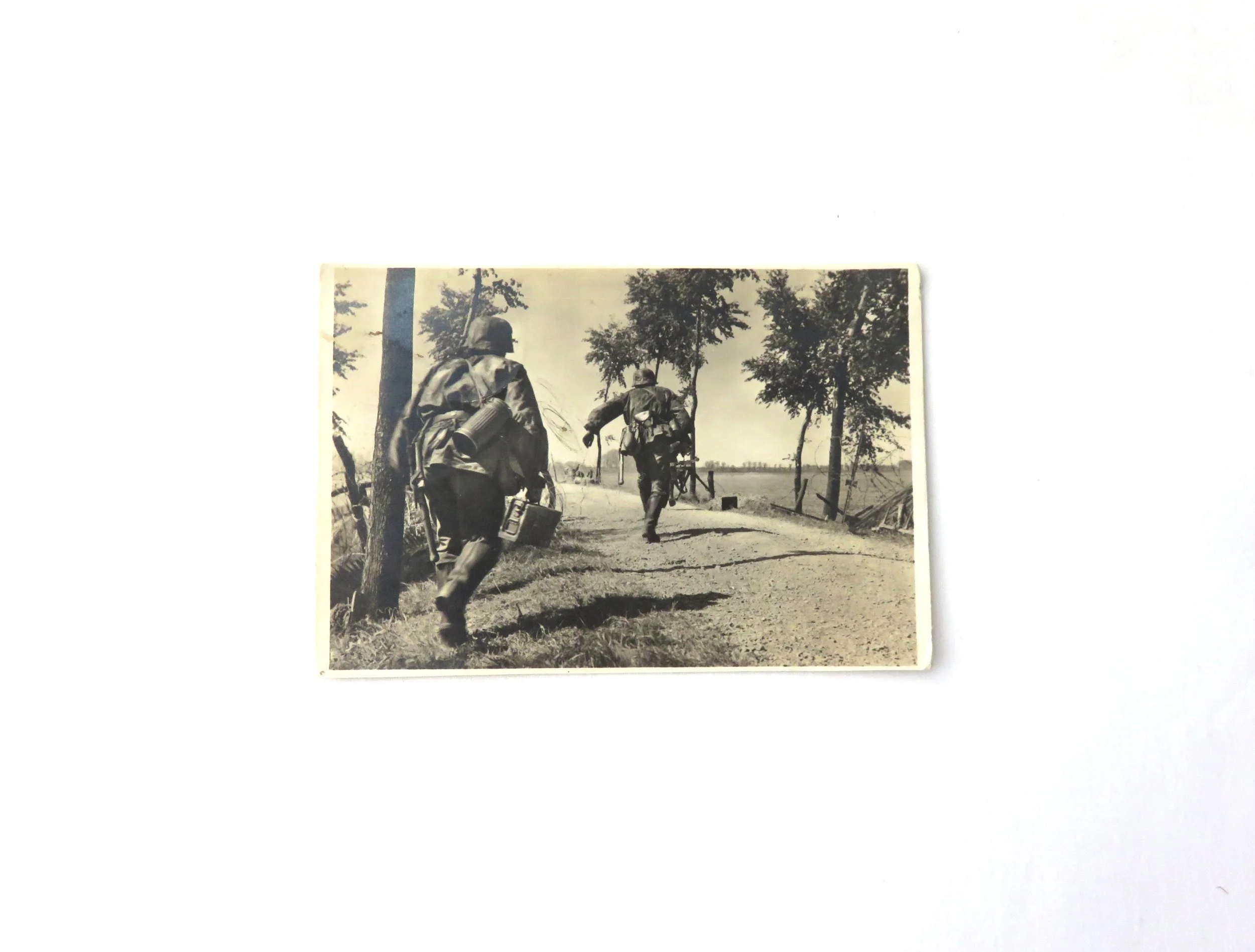 Germany. Waffen-SS Combat Postcard