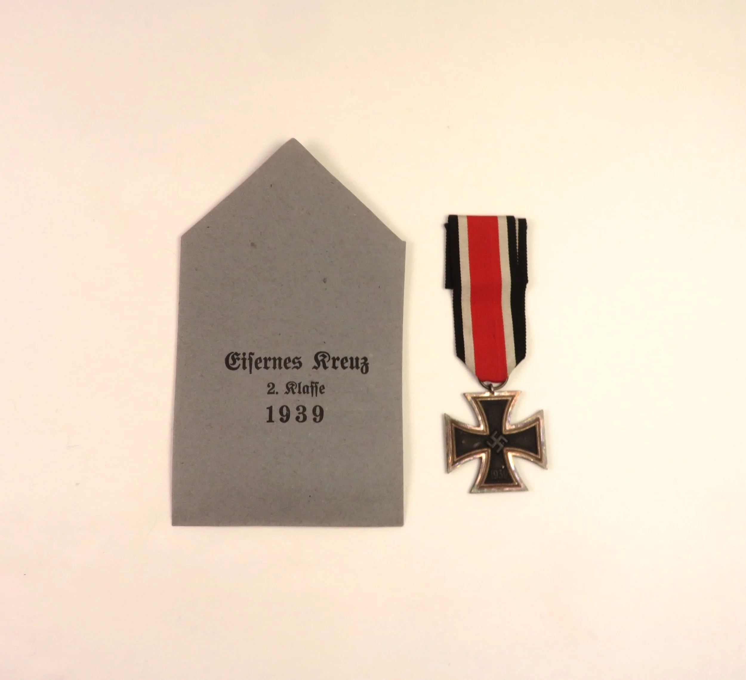 Germany.  1939 Iron Cross, 2nd Class w/envelop