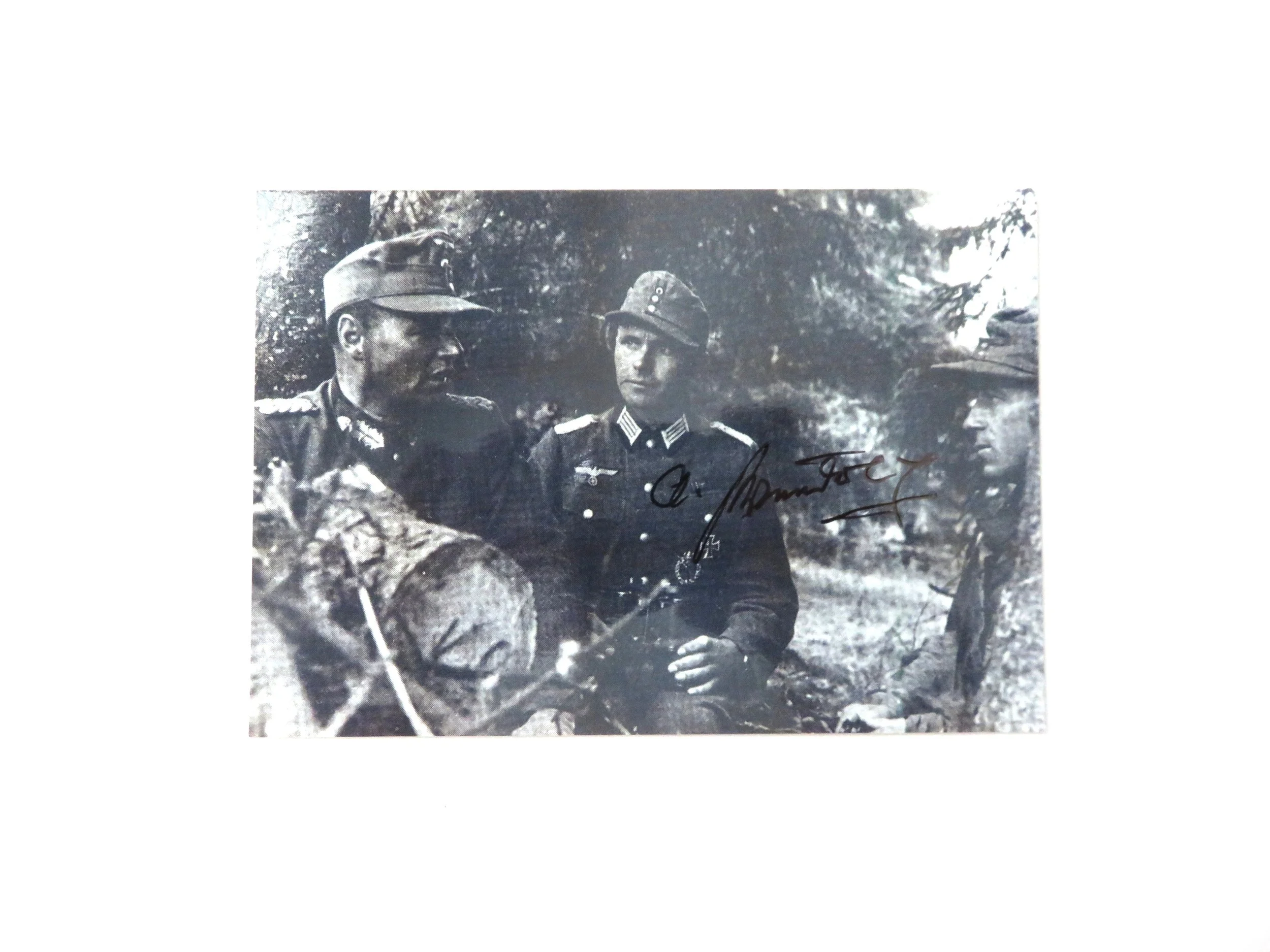 Germany.  Achim Wunderlich Autographed Picture