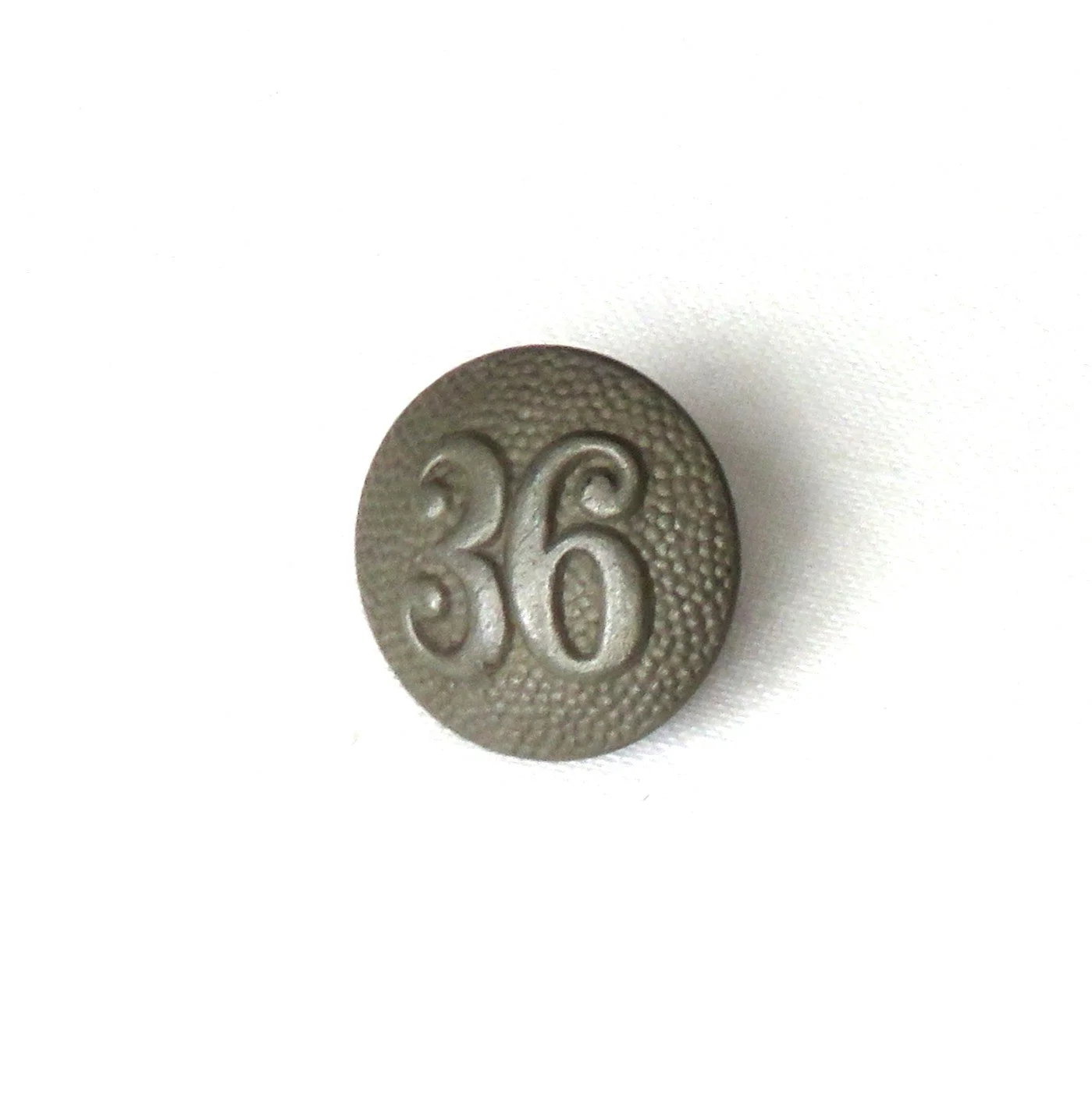 Germany.  Numbered Tunic Button (19mm)