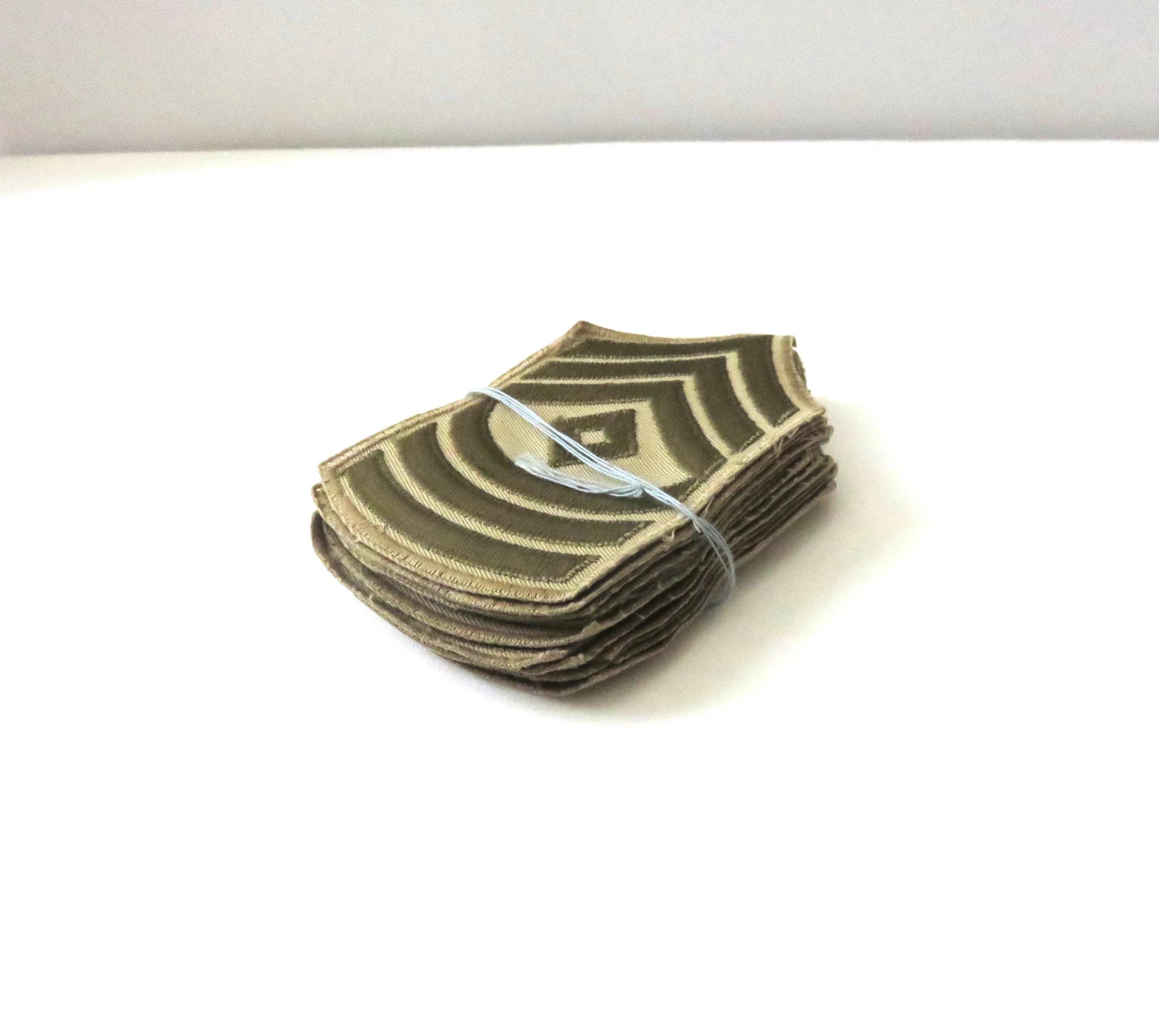 U.S. Marine Corps First Sergeant Sleeve Strips, Factory Bundle of 8 Sets