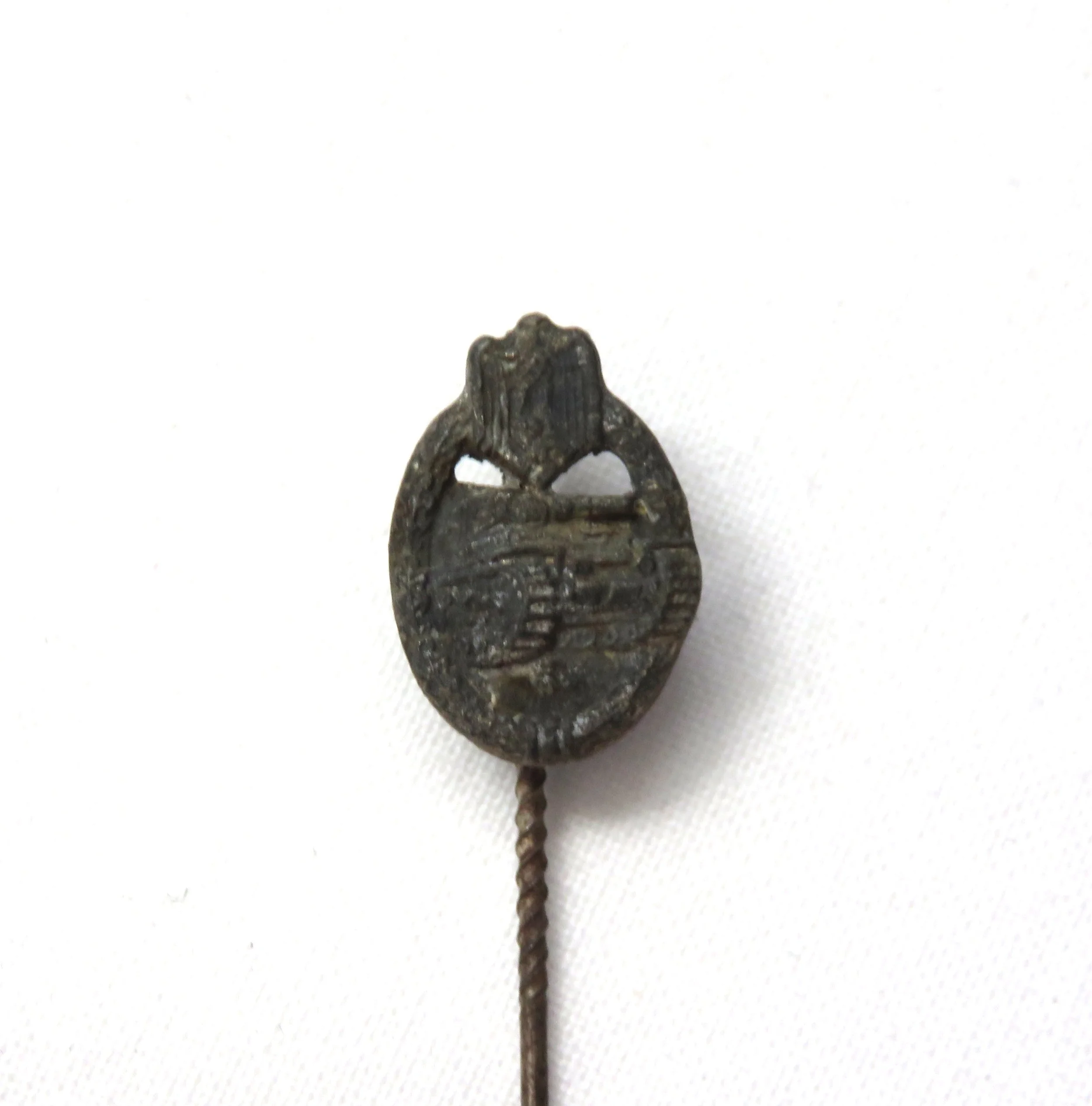 Germany.  Wehrmacht Panzer Assault Badge Stick Pin