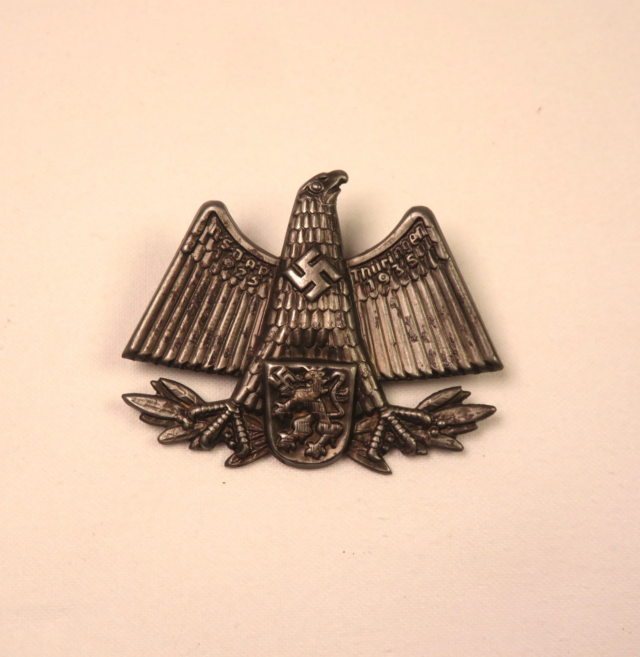 Germany.   NSDAP 1925-1935 THÜRINGEN TENTH ANNIVERSARY BADGE