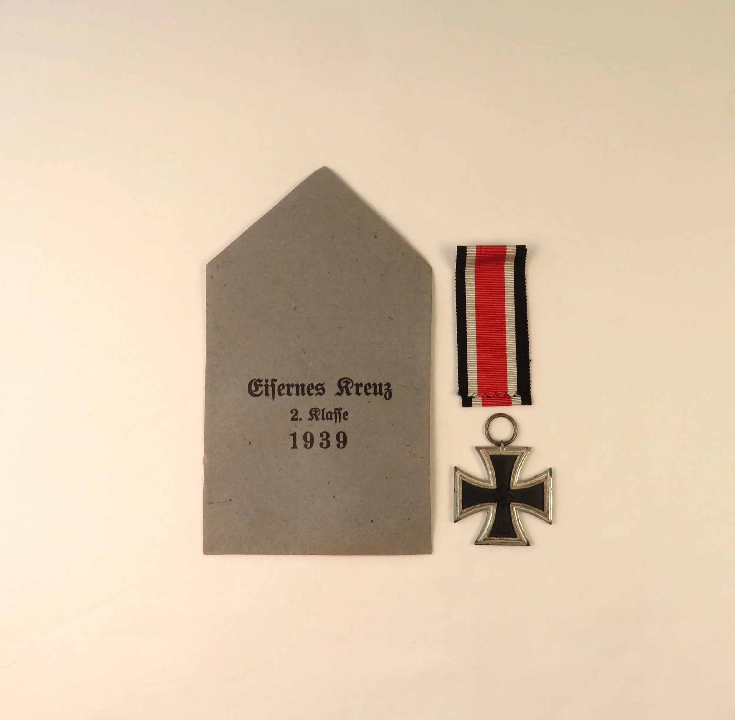 Germany.  1939 Iron Cross, 2nd Class w/envelop