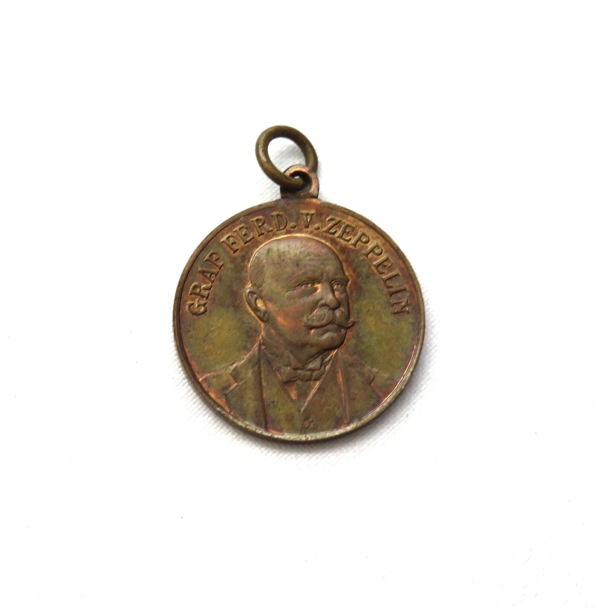 Germany.  Graf Zeppelin 70th Birthday Medal 1908