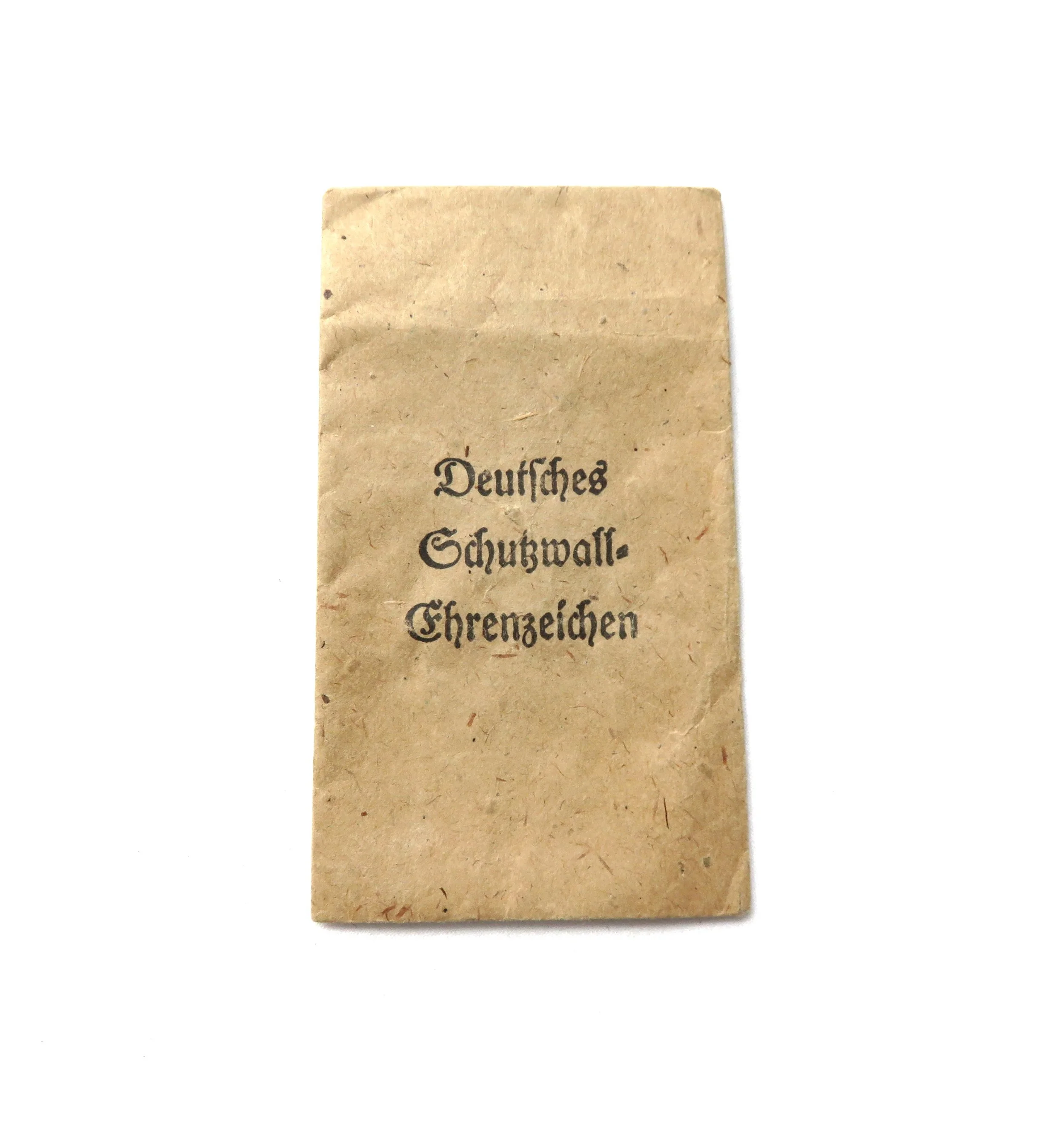 Germany.  West Wall Medal Envelope