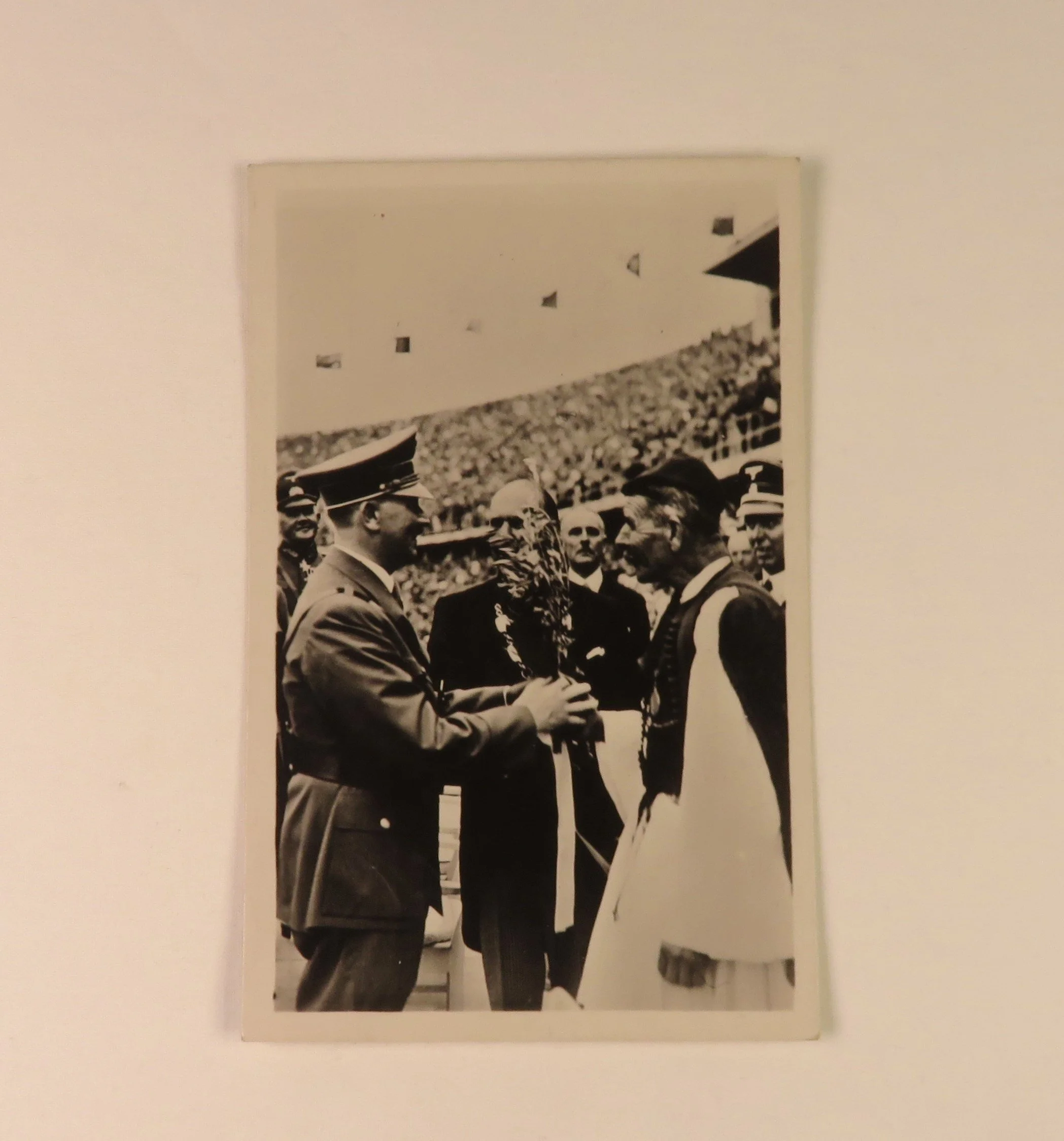 Germany.  Hitler at the 1936 Olympics in Berlin
