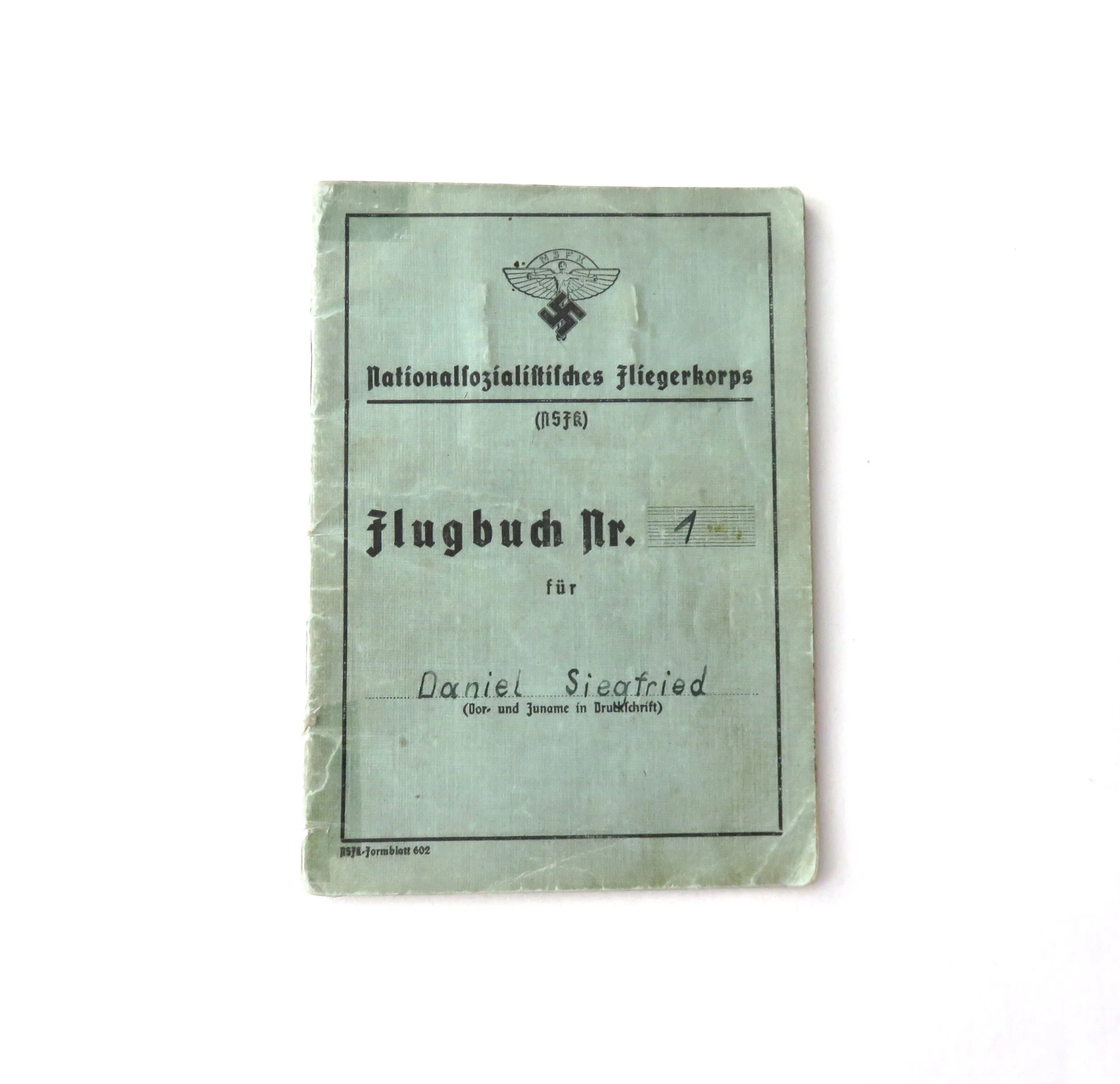 Germany.  NSFK Flightbook