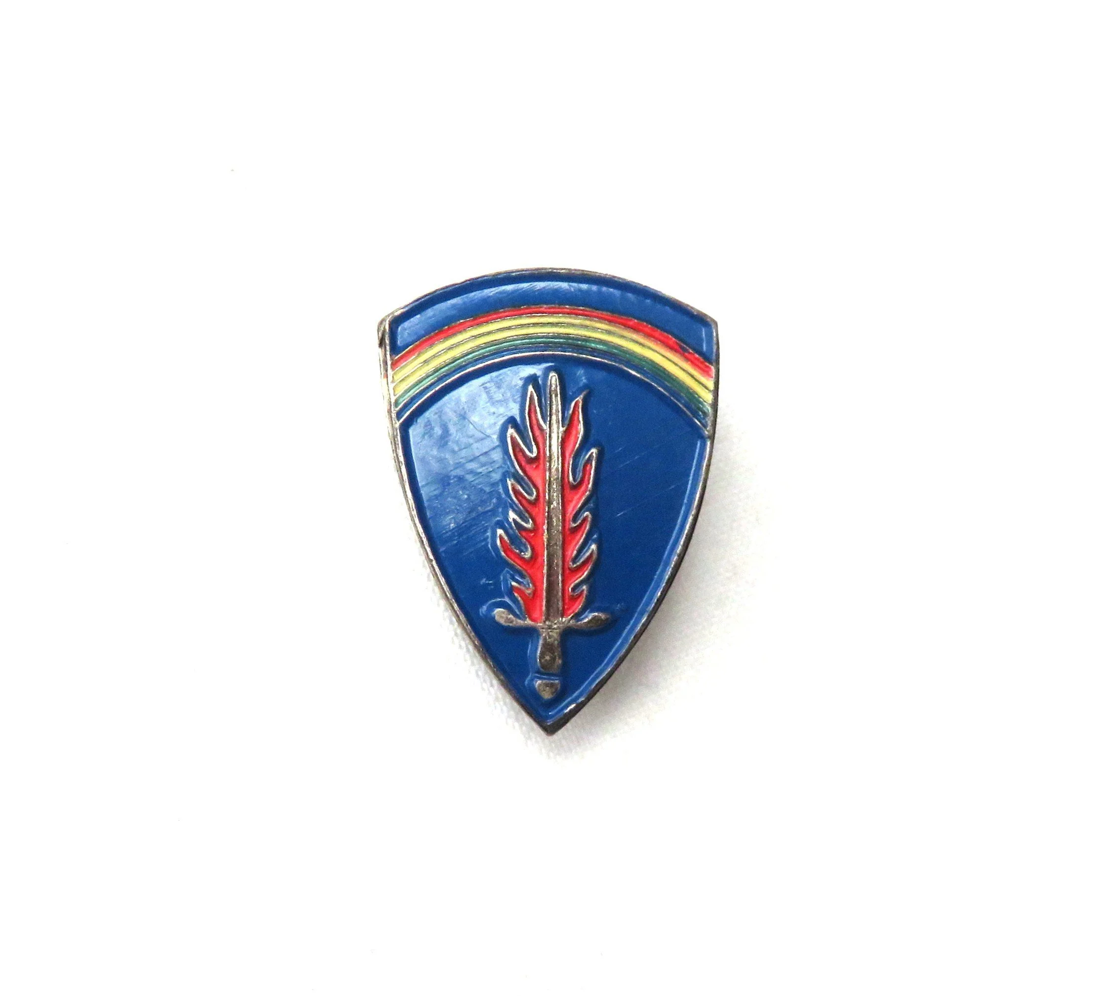 Allies.  Supreme Headquarters Allied Expeditionary Force (SHAEF) Collar Pin