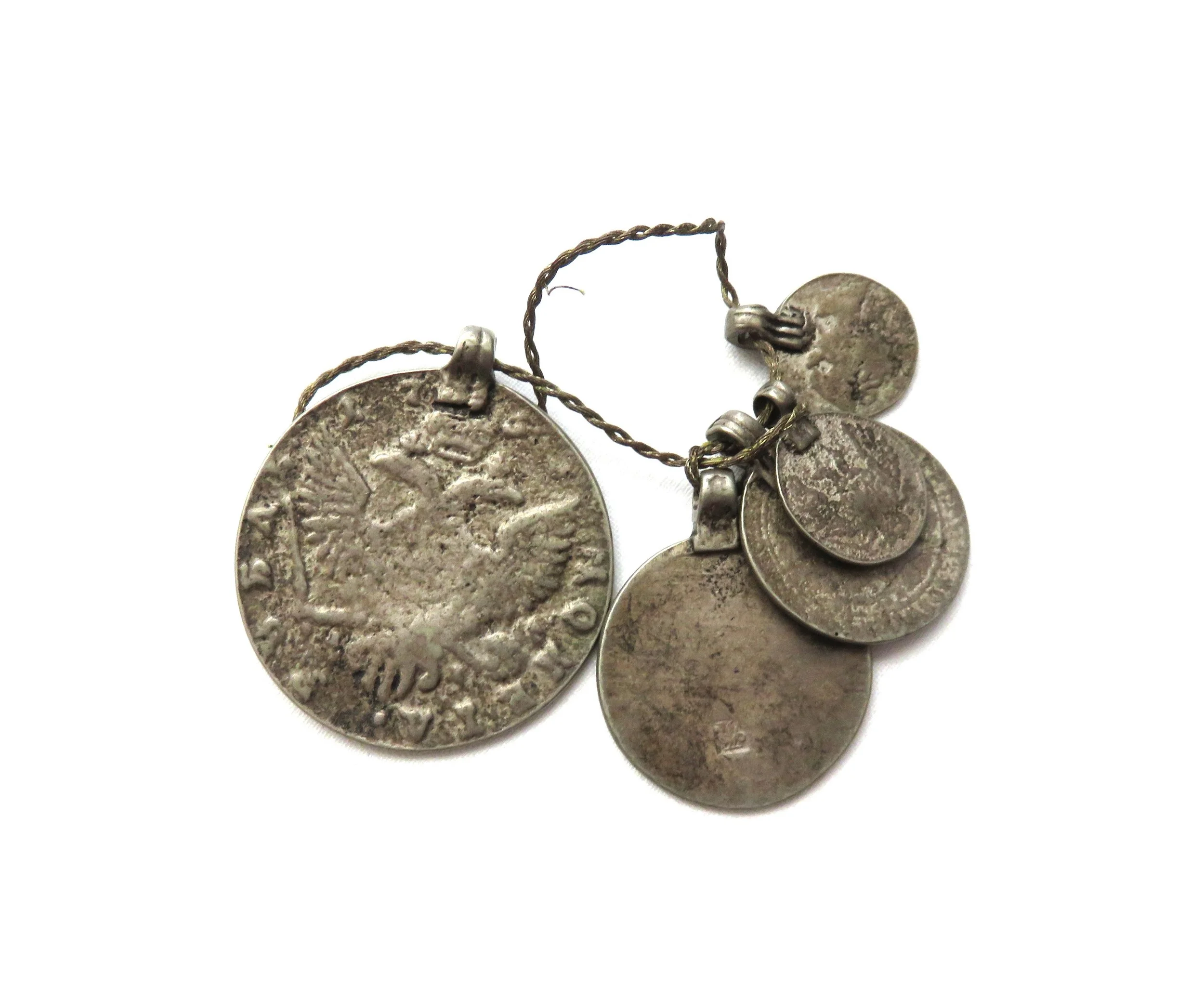 Germany.  Unique Double Eagle Head Medal Bracelet