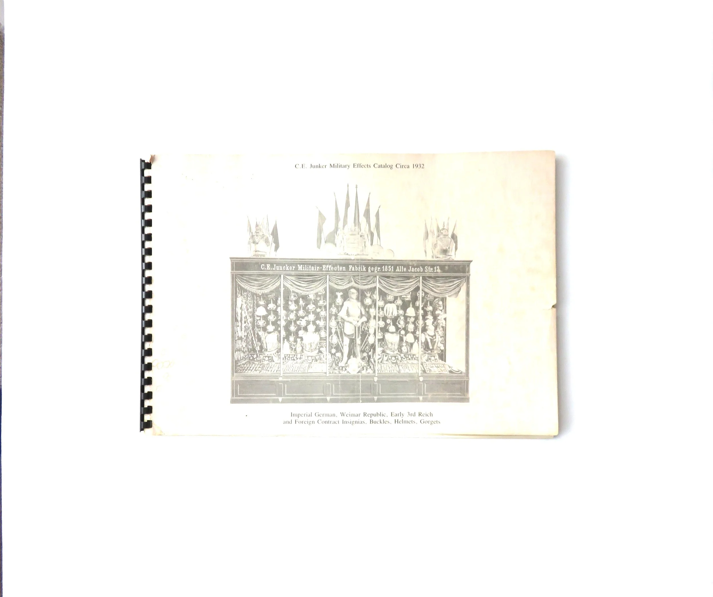 Germany.  C.E. Juncker Catelog, dated 1932 (In English)