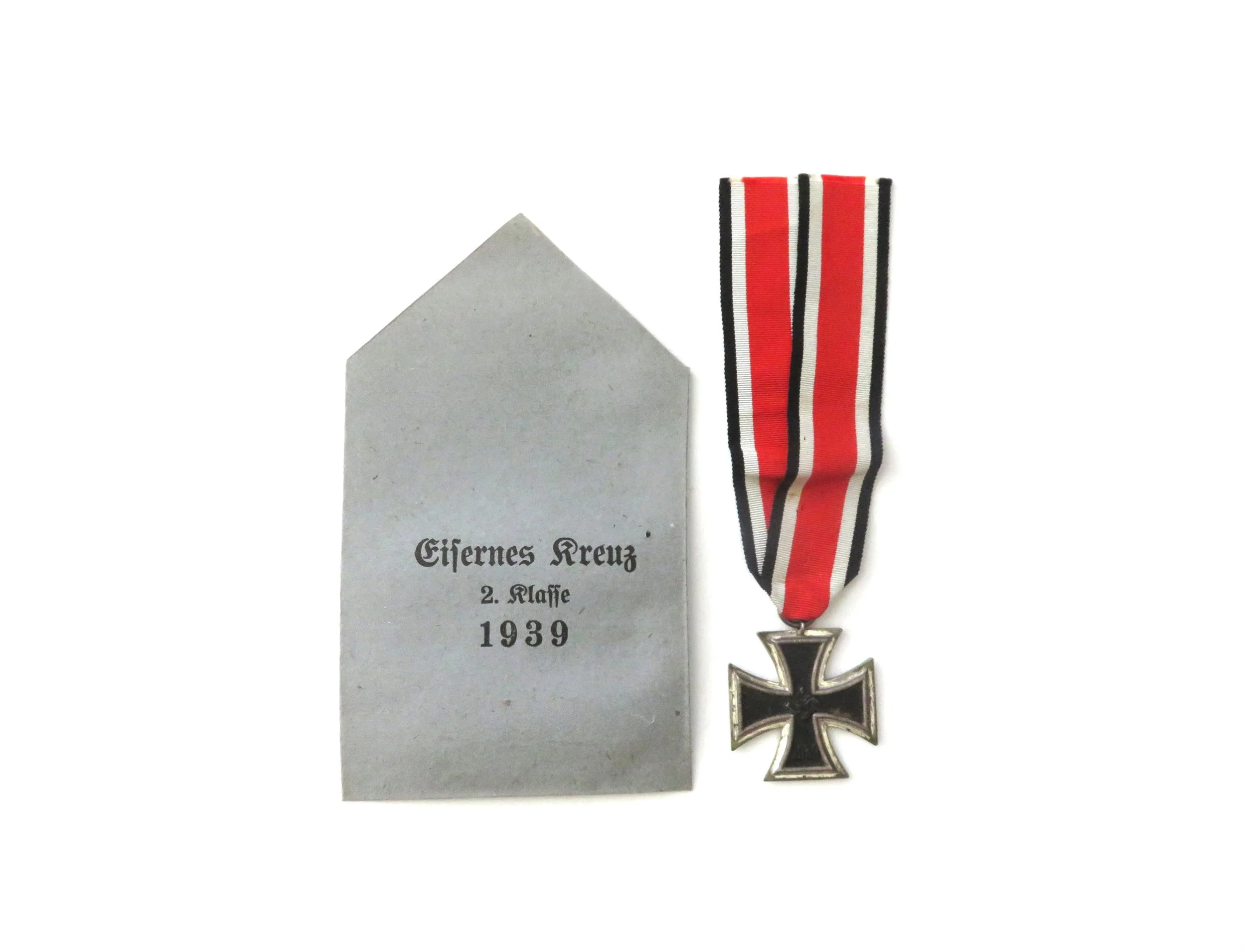Germany. 1939 Iron Cross, 2nd Class w/ Envelop