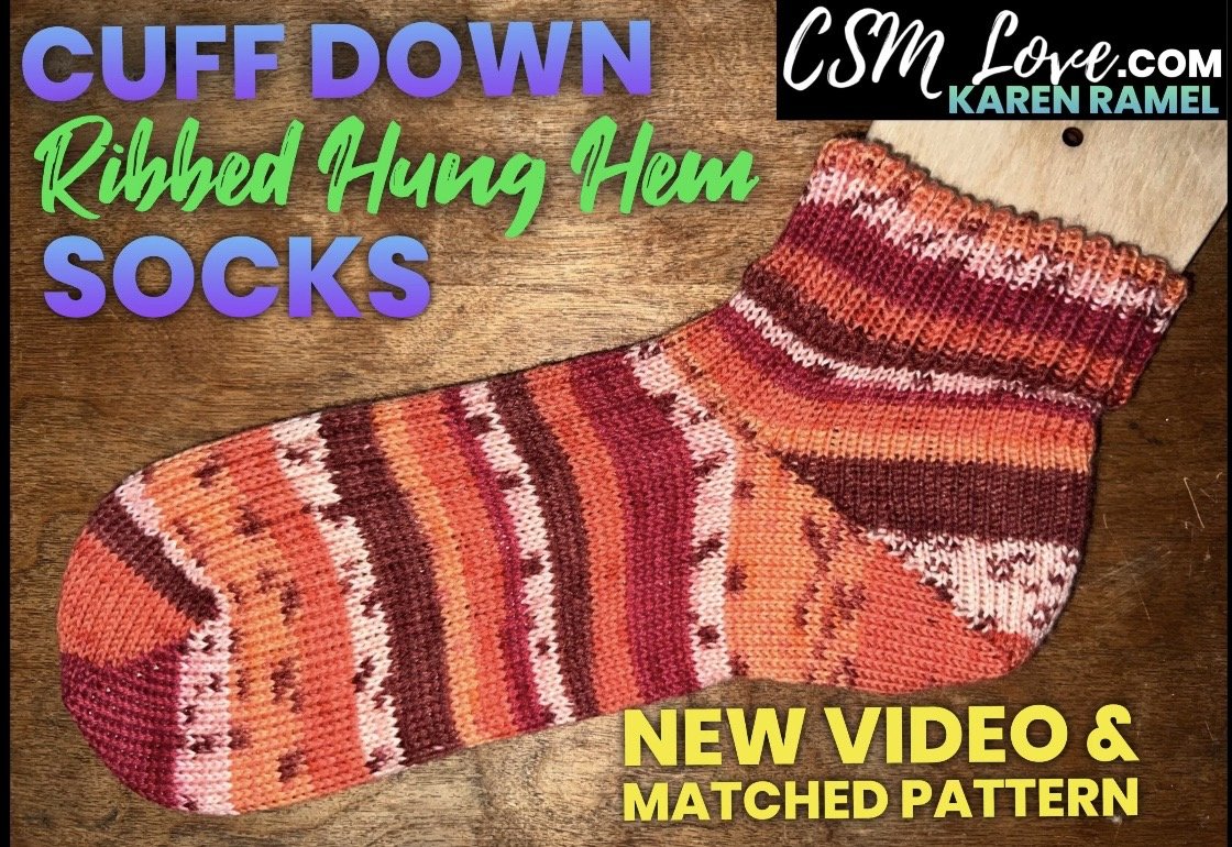 Socks - Cuff Down — CSM Love