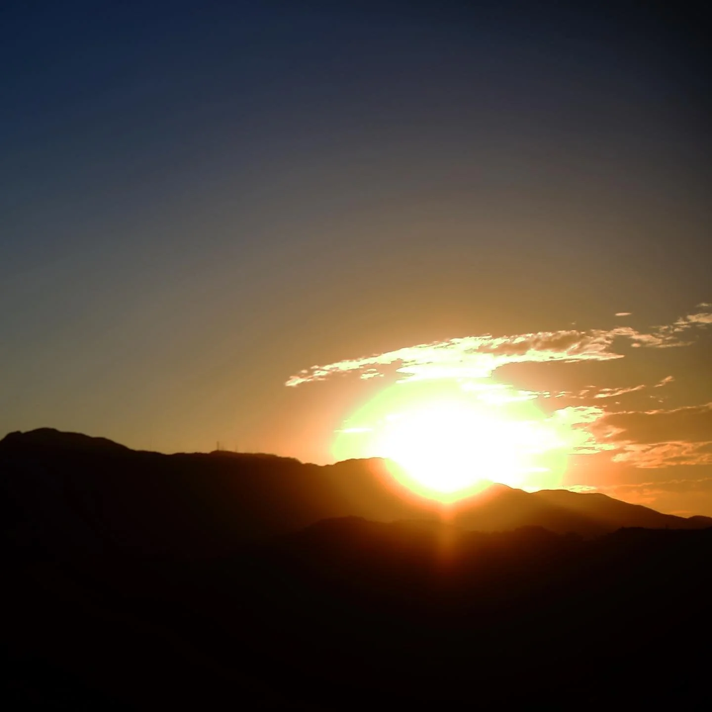 Here comes the sun