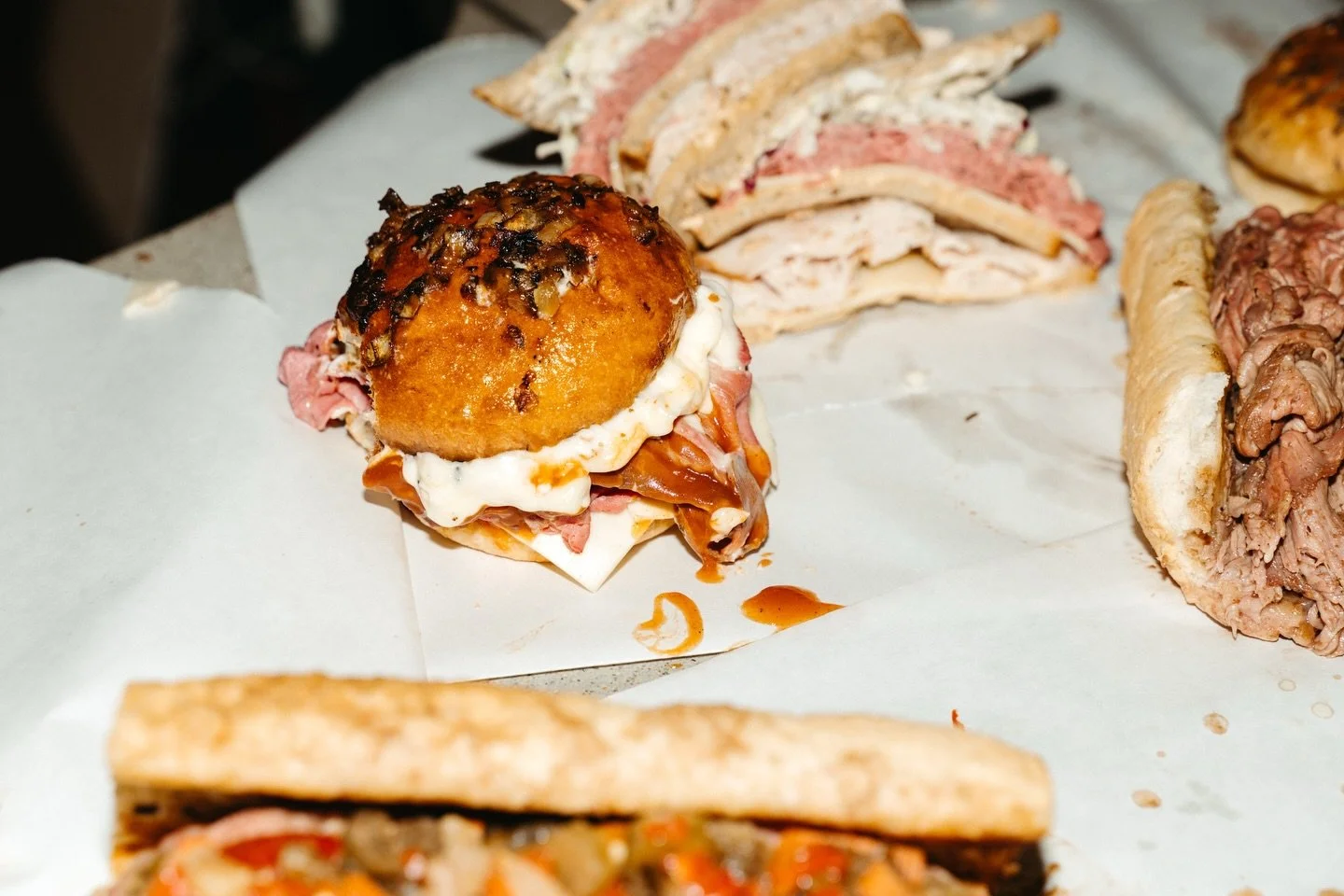 It&rsquo;s Monday &amp; Roasty&rsquo;s Rockland is ready to serve you your new favorite sandwich.⚡️With something for everyone, Roasty&rsquo;s is open Mondays &amp; Tuesdays from 11am to 7pm, all December long! Come see us in the MSM gallery or order