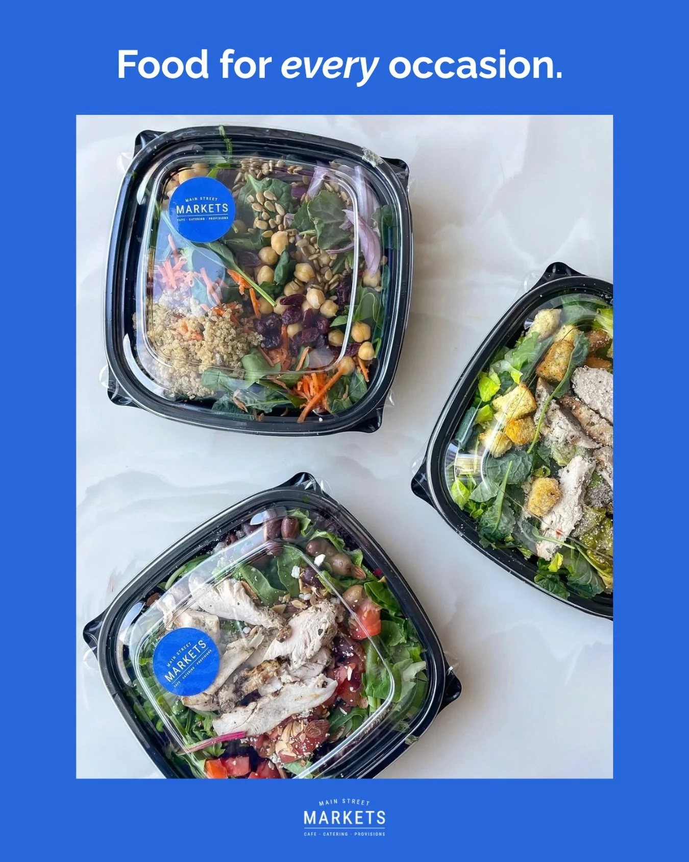 Whether you&rsquo;re hosting playoff game parties or looking to gather the office for a tasty meal, MSM catering has you covered! Take a look at our website to learn about all the offerings we&rsquo;ve got just for you.

#mainstreetmarkets #mainefood