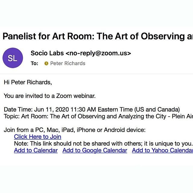 I realised a long time ago to respond  positively to opportunities. It is not always possible, but this time I found myself presenting in a fascinating session on observing and analysing the city through drawing, at this year&rsquo;s (now virtual) CN