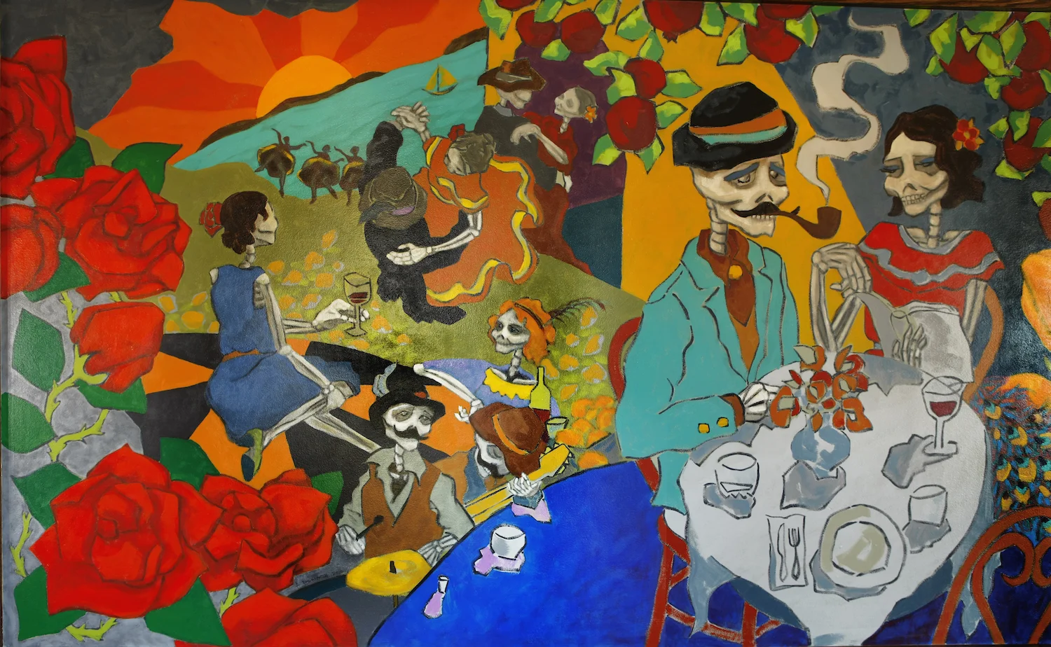Cantina Feliz Mural (detail)