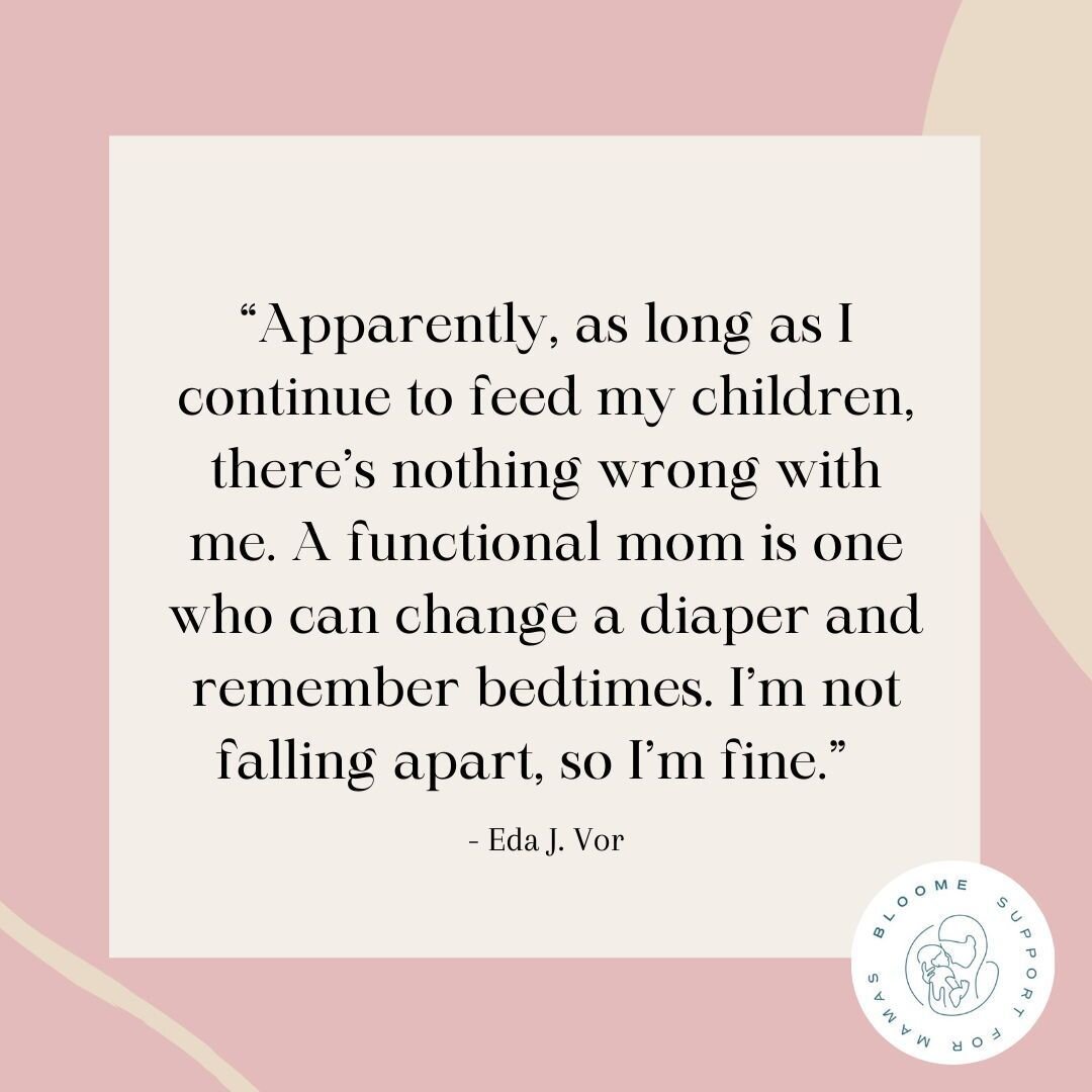 &ldquo;I&rsquo;m not falling apart, I&rsquo;m fine.&rdquo; This is what our society expects of new mothers. This is what the pressure of perfection and success sounds like in parenthood. At a time when everything changes, fears run rampant, and fatig