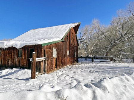 Barn built in the 1940's by our Grandfather