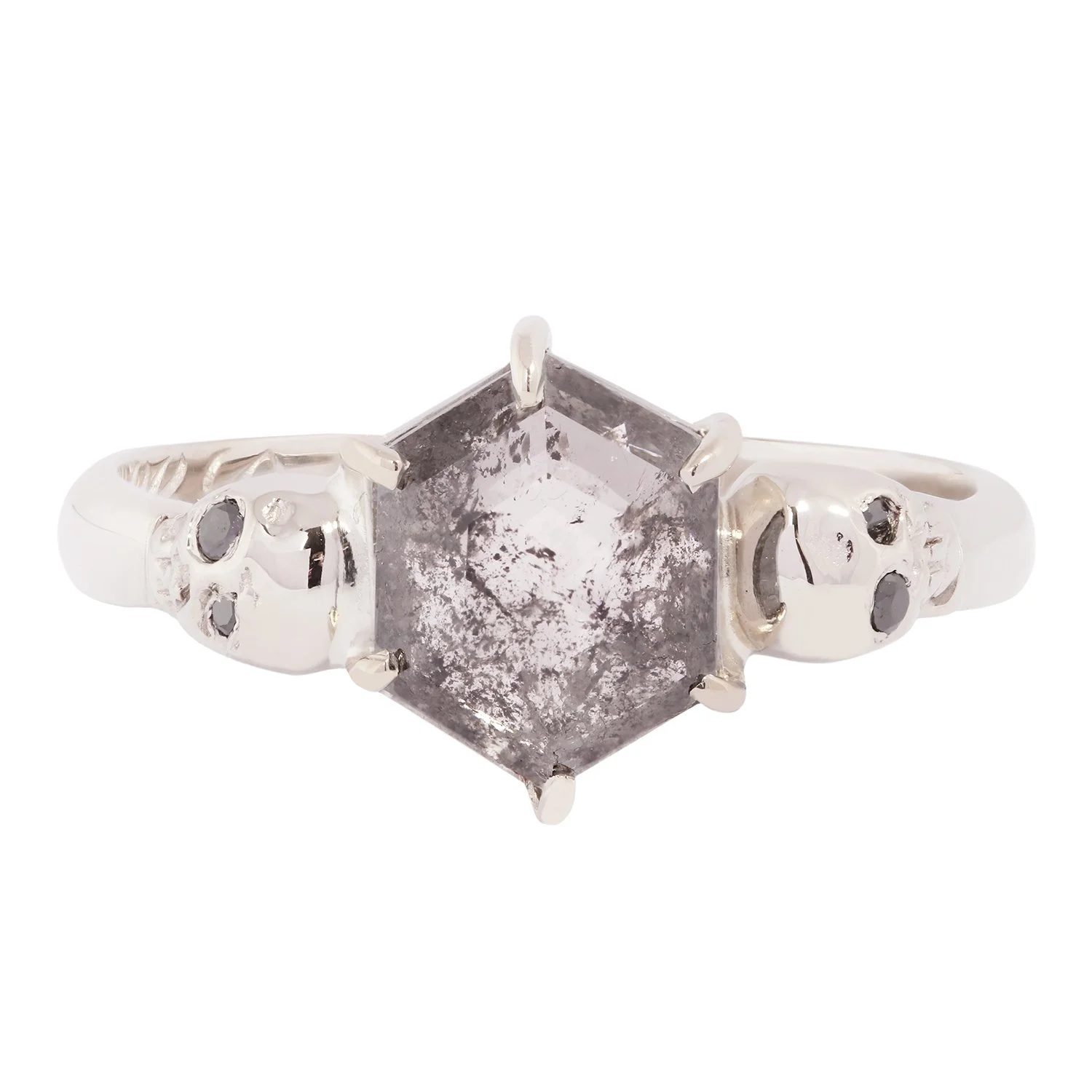 1.82ct Salt & Pepper Hex