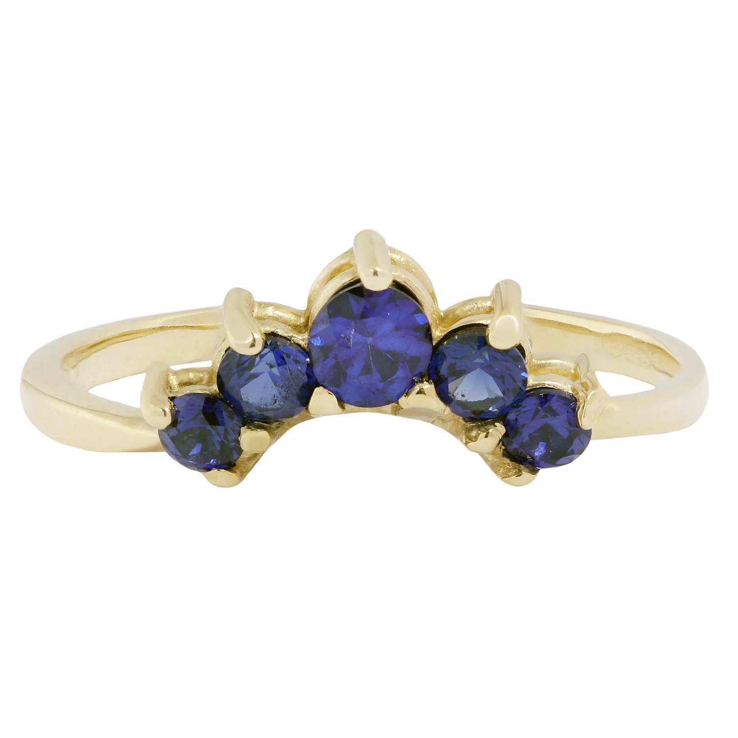 Sapphire Speckle Crowns