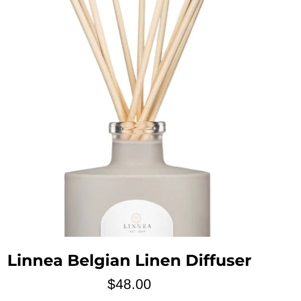 Linnea Belgian Linen Diffuser