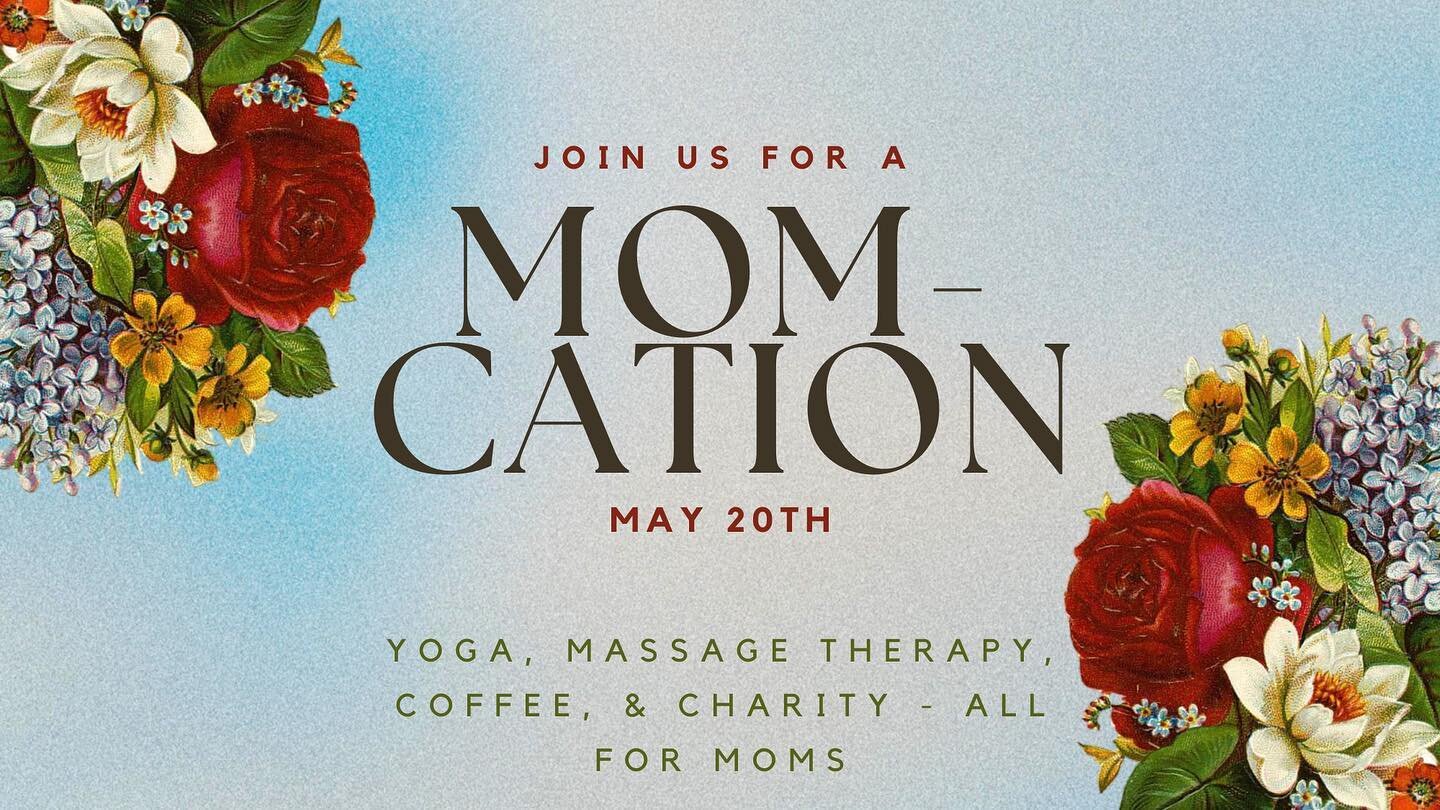 Being a mom is something to celebrate &mdash; and not just on Mother&rsquo;s Day. Join us at the Bridge May 20 for a mom-cation and let us take care of you for a change. Yoga classes, chair massages, coffee, raffles, and more. 

What are you waiting 