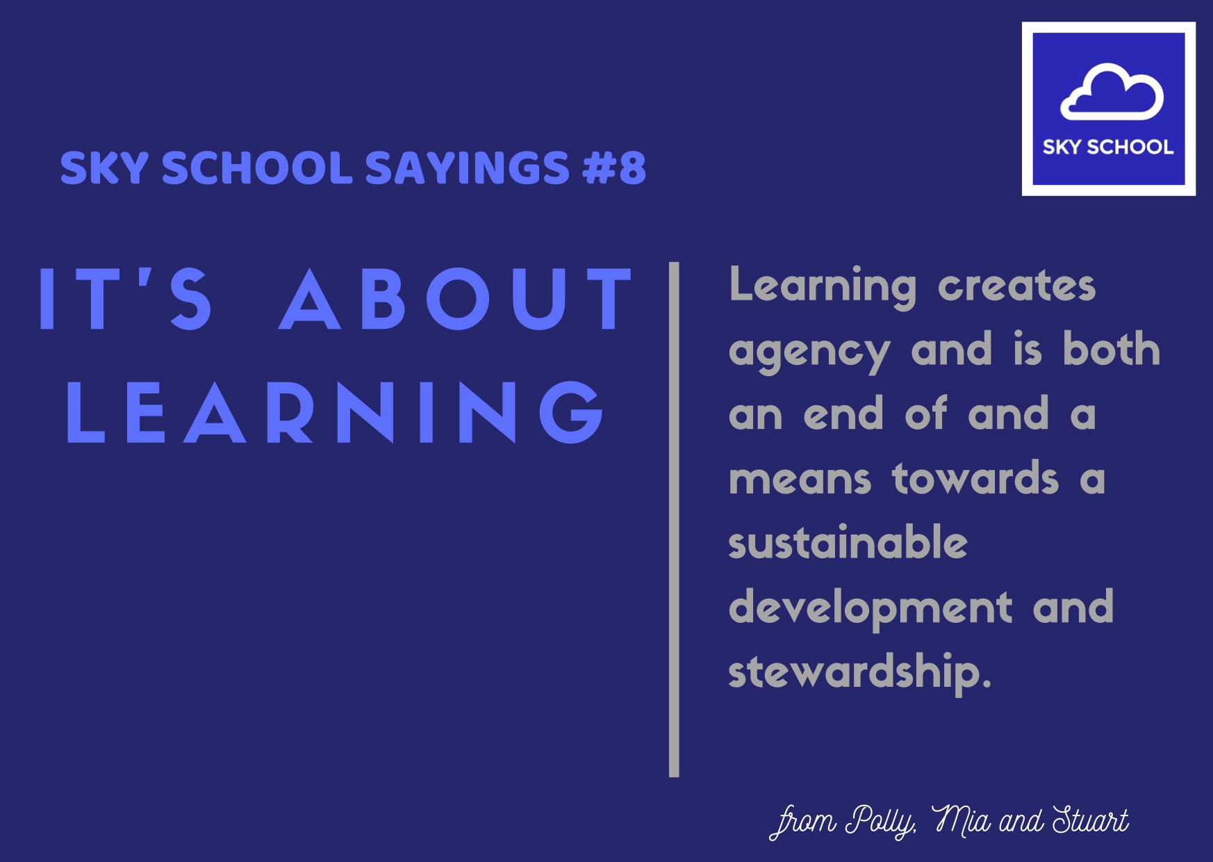 8. It's about learning.jpg