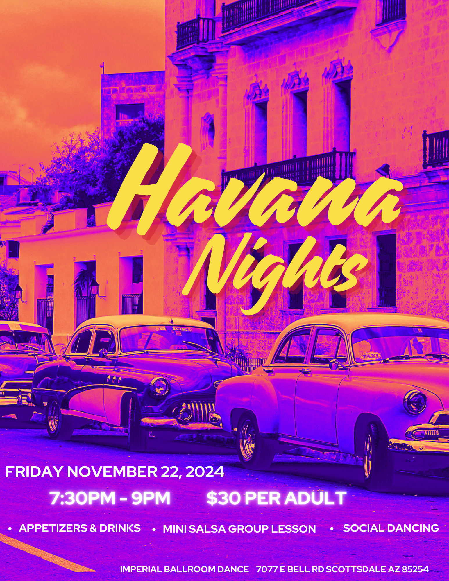 Havana Night Social Party