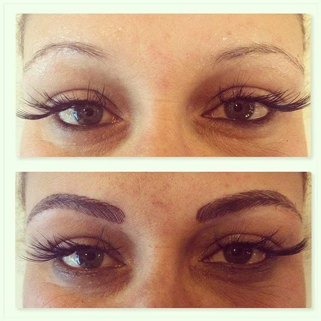 Eye Brows - before and after.
#cosmetictattoo #eyebrowtattoo #eyebrowtattooing #christchurch #permaninkbeauty