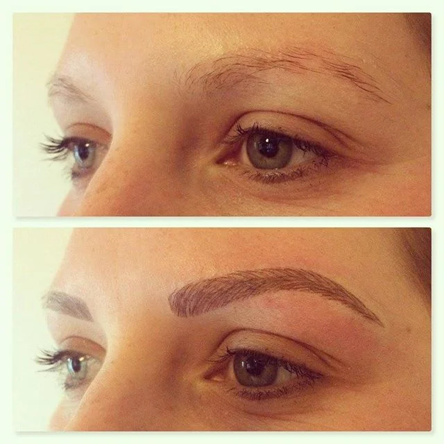 Eye Brows - before and after.
#cosmetictattoo #eyebrowtattoo #eyebrowtattooing #christchurch #permaninkbeauty