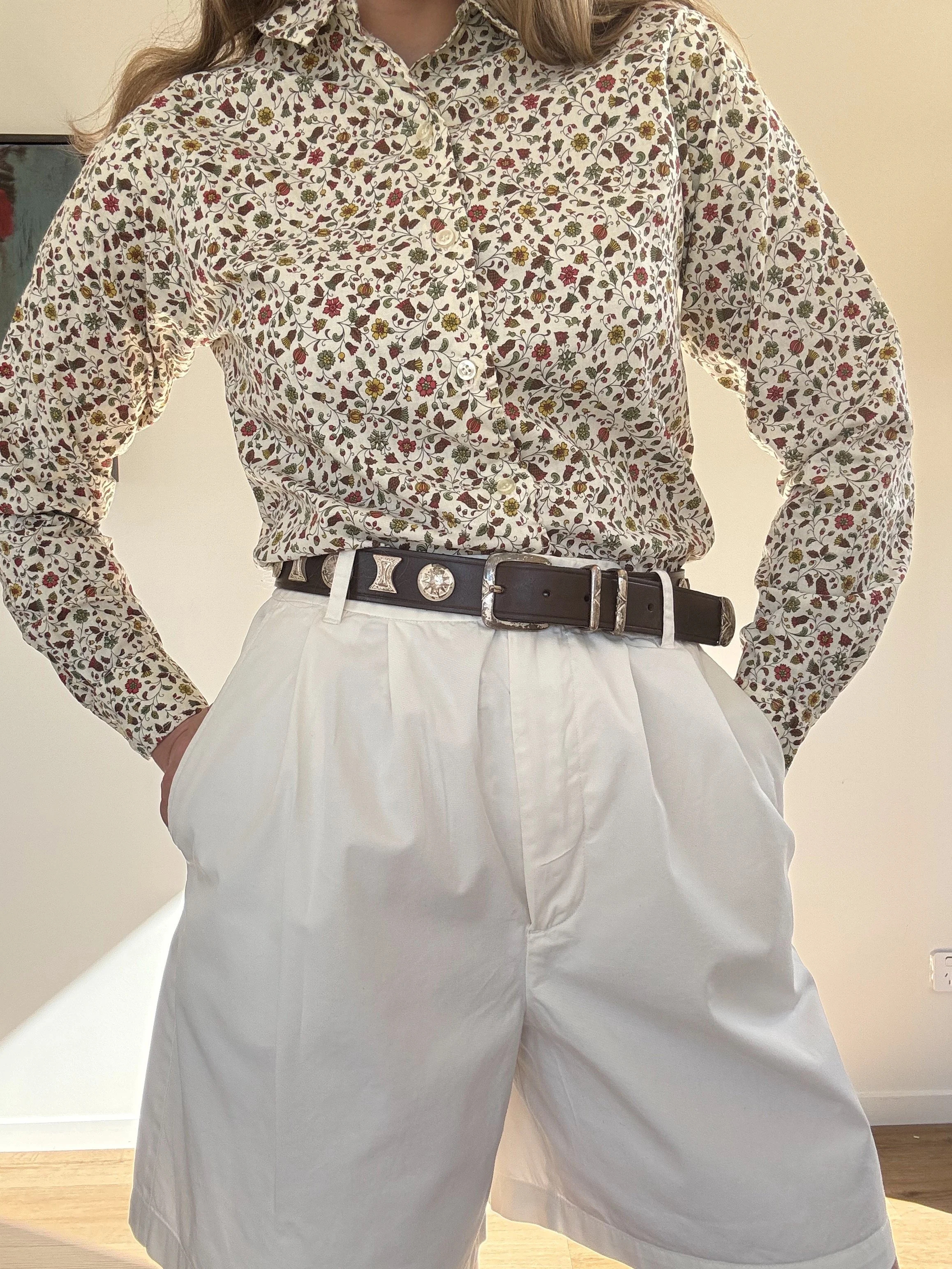 Vintage Sylvie Ditsy Floral Shirt