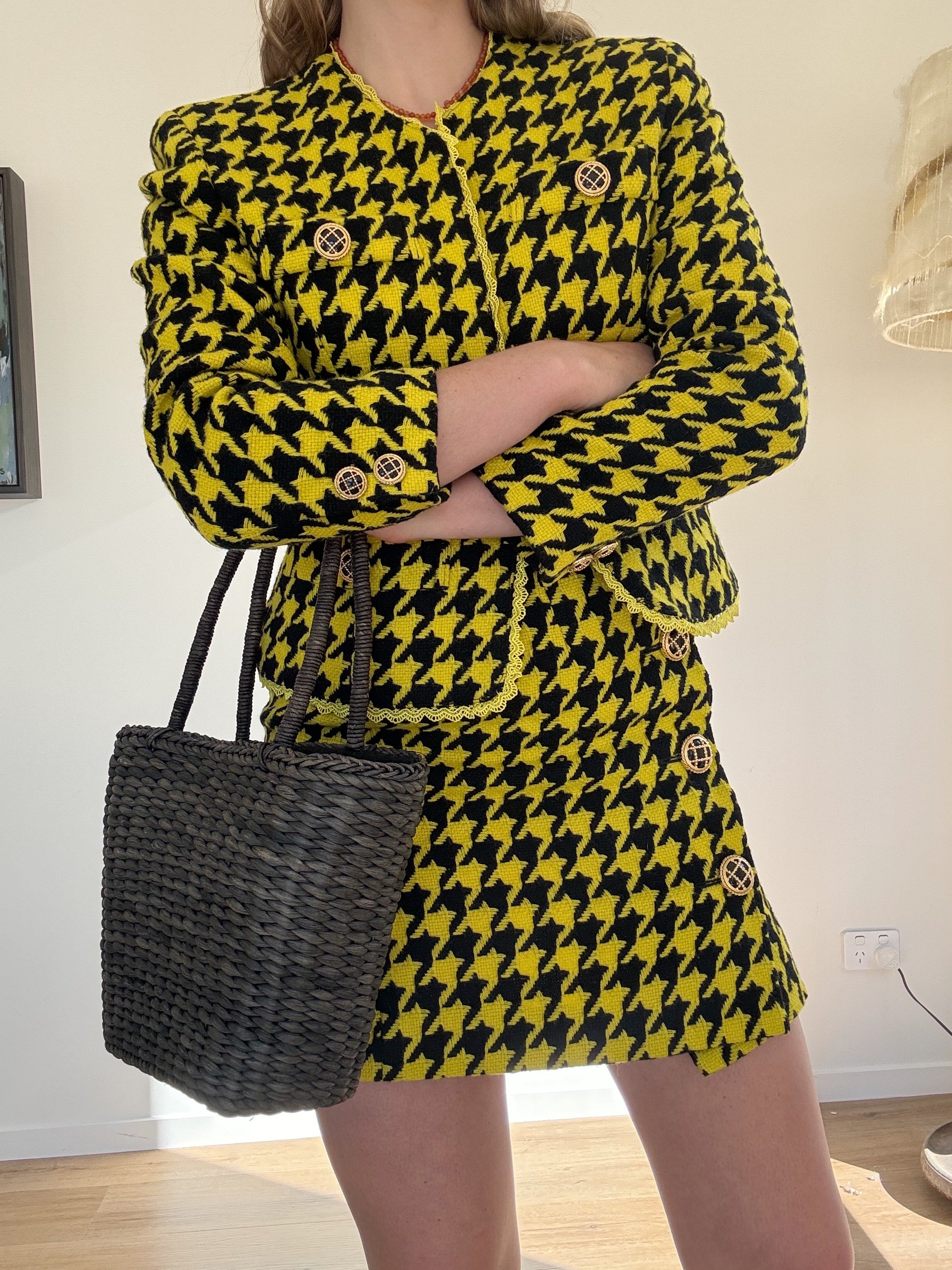 Vintage 90’s Wool Fran Power Suit