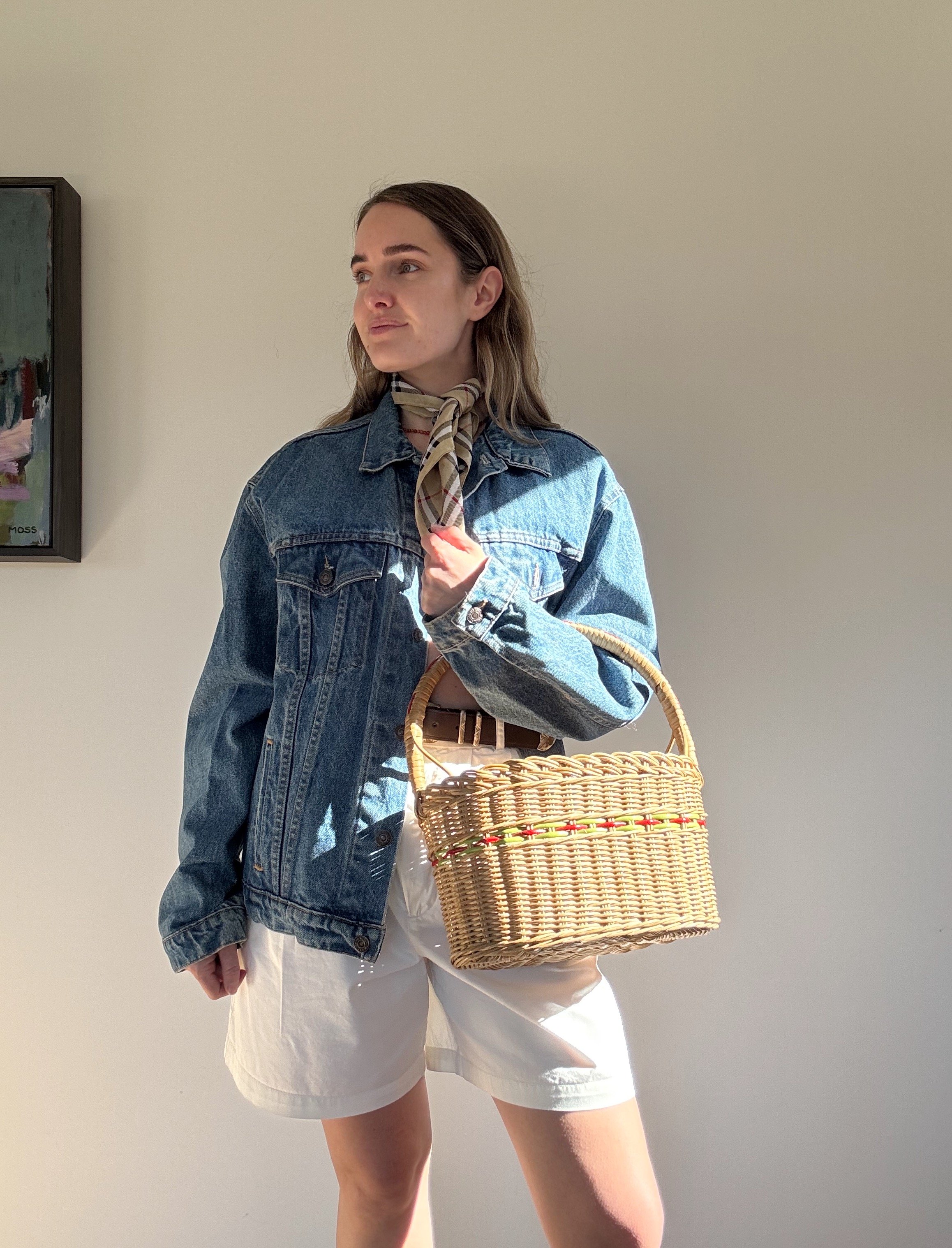 Vintage 1994 Orange Tab Levis Trucker Jacket