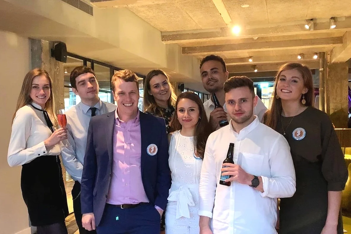 From left: Veronica, Stefan, Ken, Pia, Vasso, Eugene, Joe & Hannah