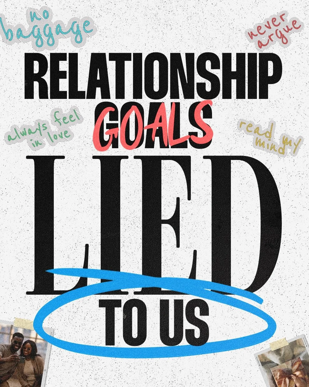 What we celebrated was the result,
not the work behind it.
This season, we&rsquo;re choosing wisdom over aesthetics
and foundations over fantasy.
Relationship advice begins this Sunday 💕