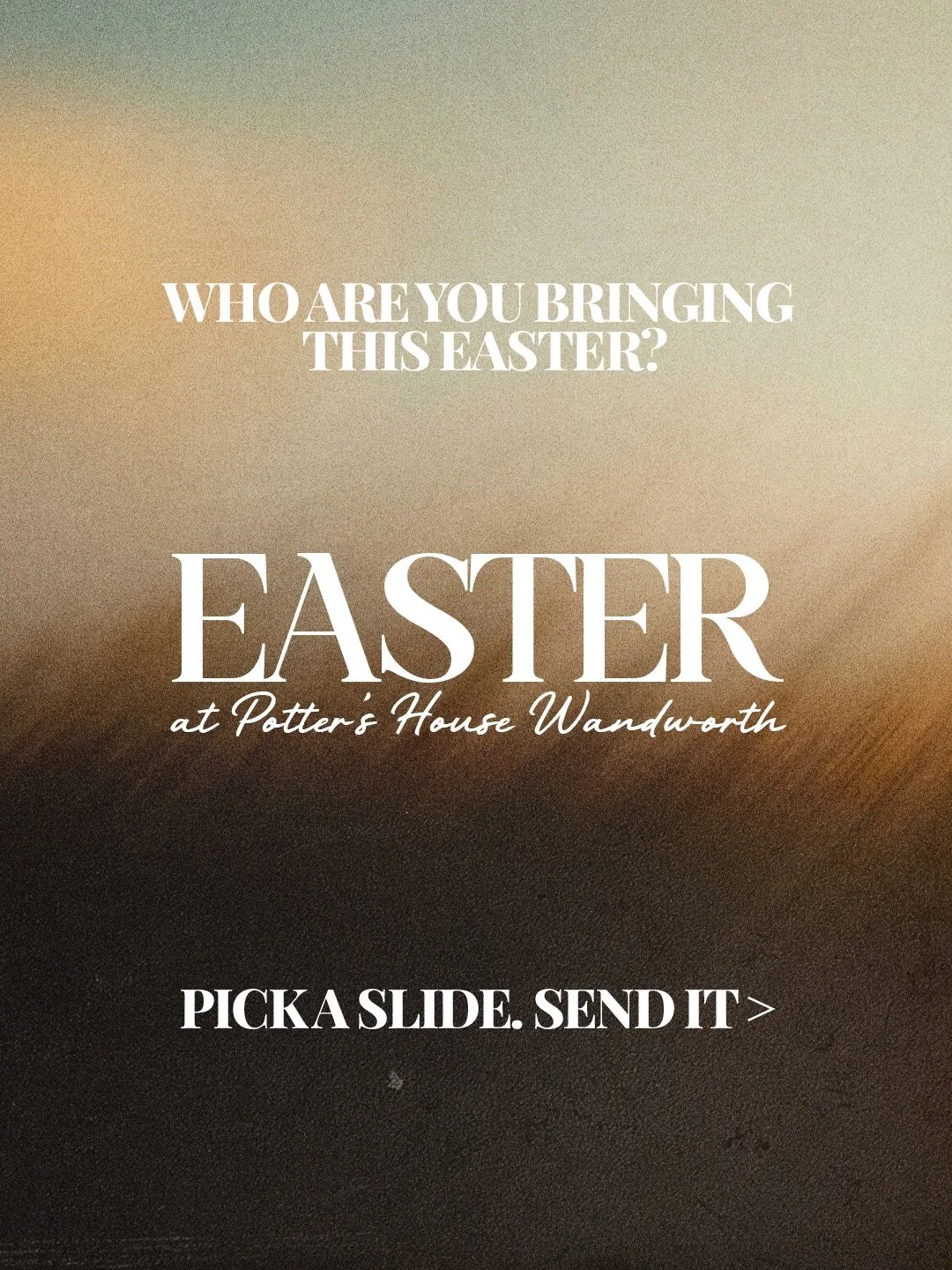 Join us this Easter as we celebrate hope and new life 
Invite someone, bring a friend, and come experience it together 
🕒 Services at 3:00 PM &amp; 4:30 PM
📍 Book your spot via the link in our bio (subject to availability)
Save this post &amp; send