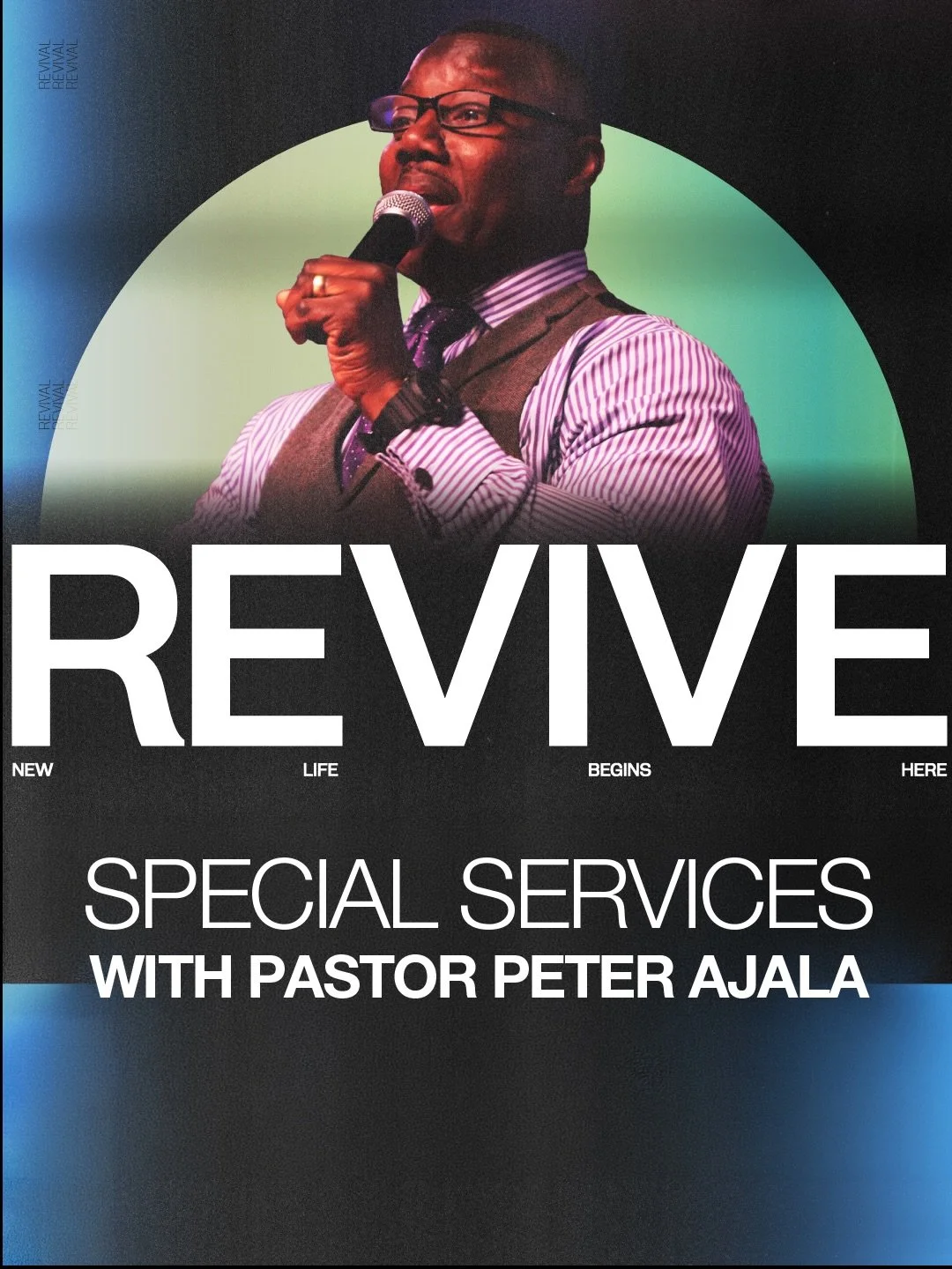 Revival Services are here 🔥

Join us this Sunday at 3PM with Pastor Peter Ajala and continue with us Monday, Tuesday &amp; Wednesday at 7PM each night.

Come ready for powerful preaching, revival, and life-changing encounters in God&rsquo;s presence